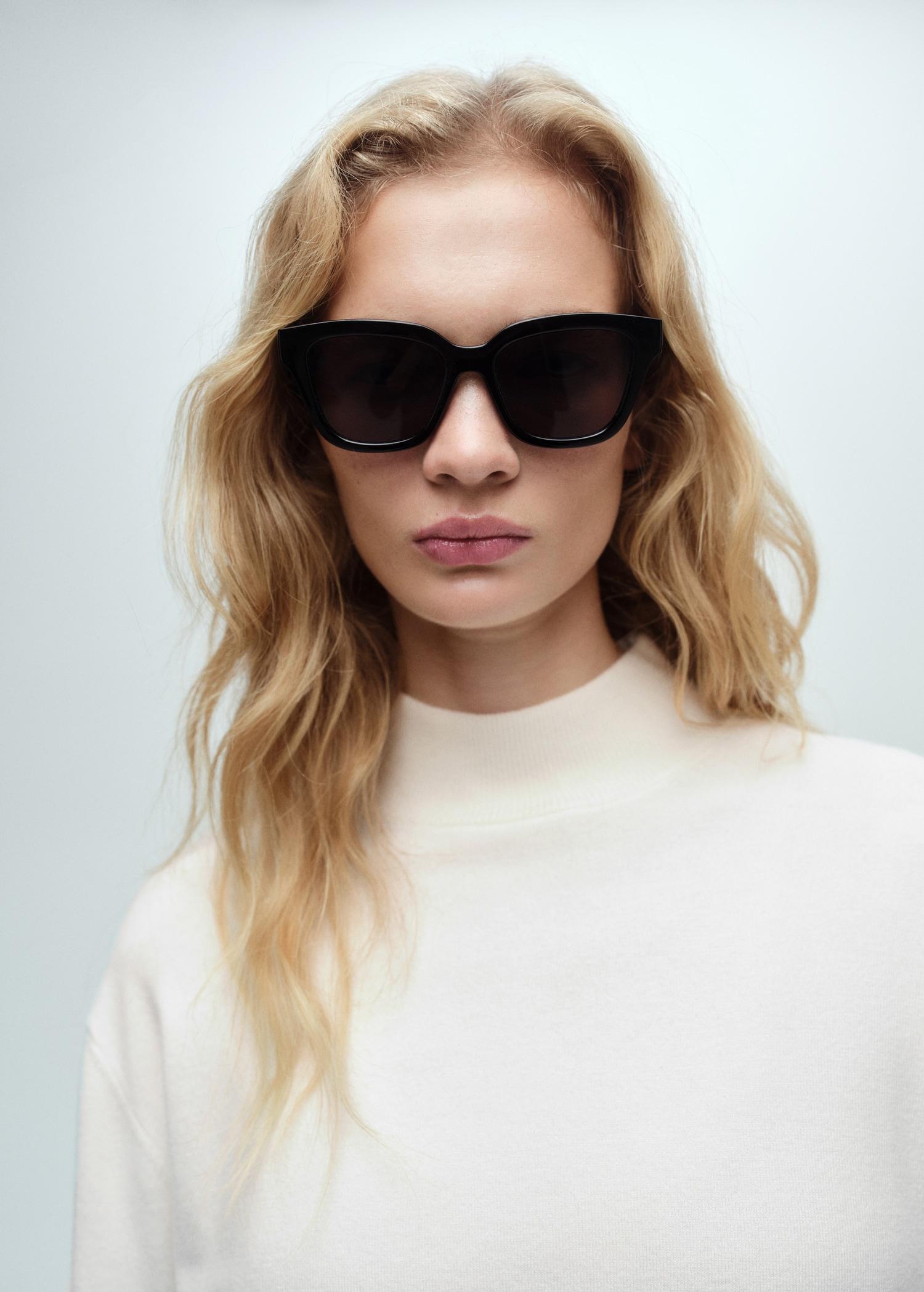 Perkins neck knitted sweater - Women | MANGO USA Product Image