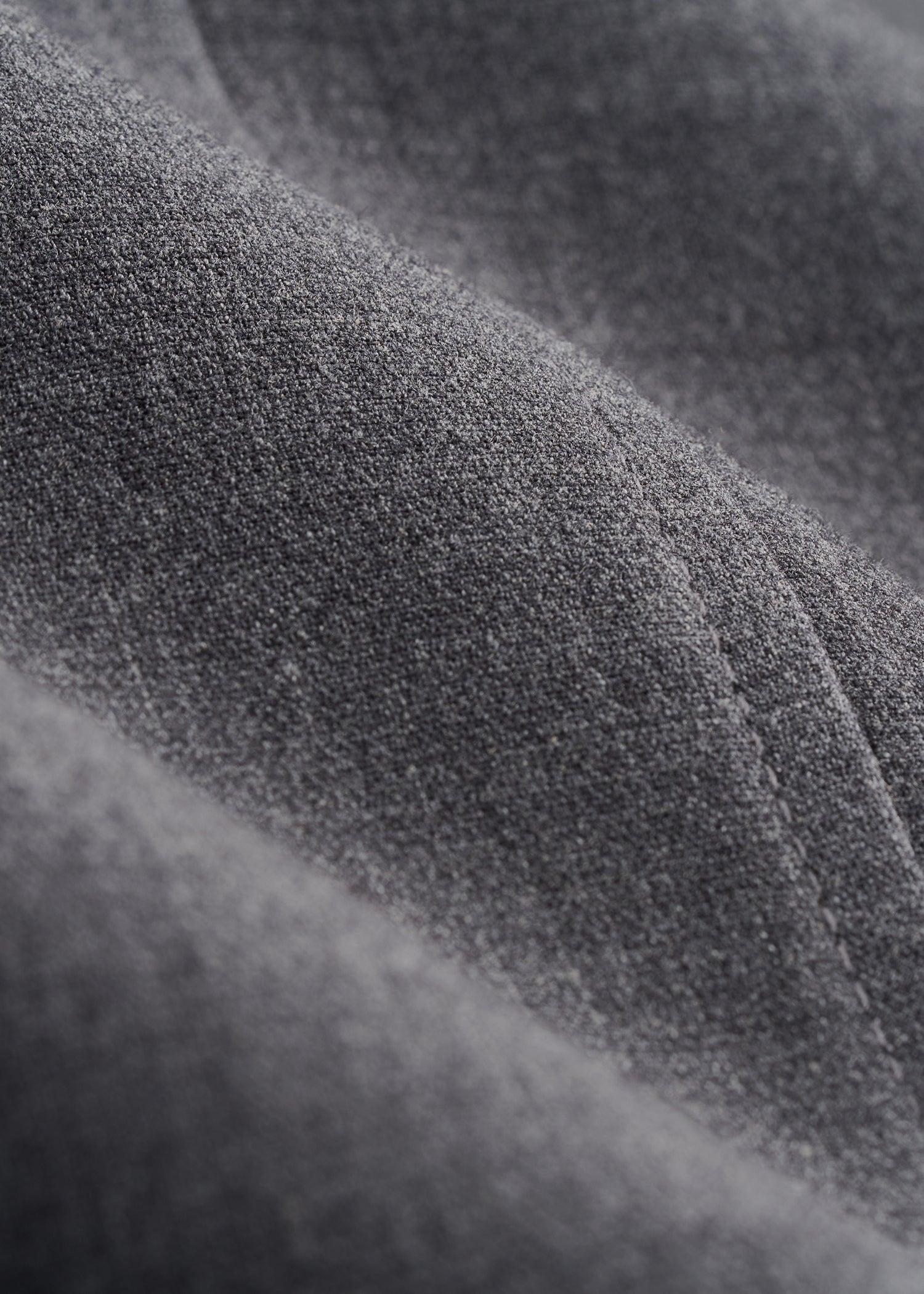 Cropped Bomber Jacket for Tall Women in Graphic Charcoal Female Product Image