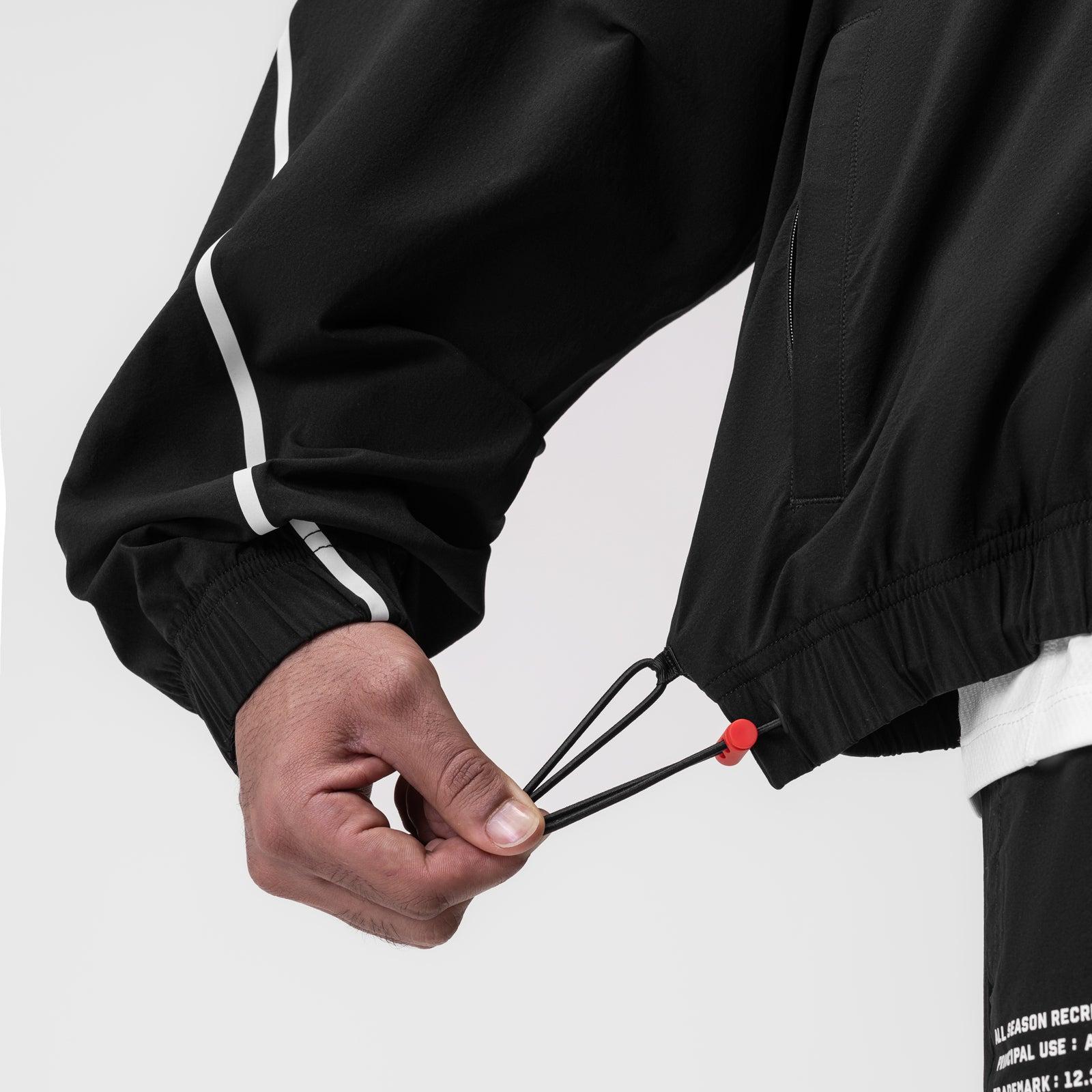 0950. Aerotex™ Track Jacket - Black/White Product Image