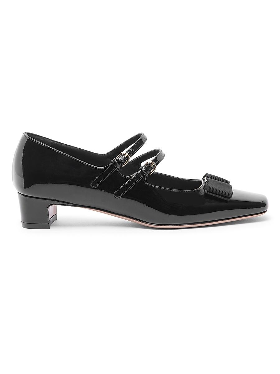 Womens Rivella 30MM Patent Leather Mary Jane Shoes Product Image