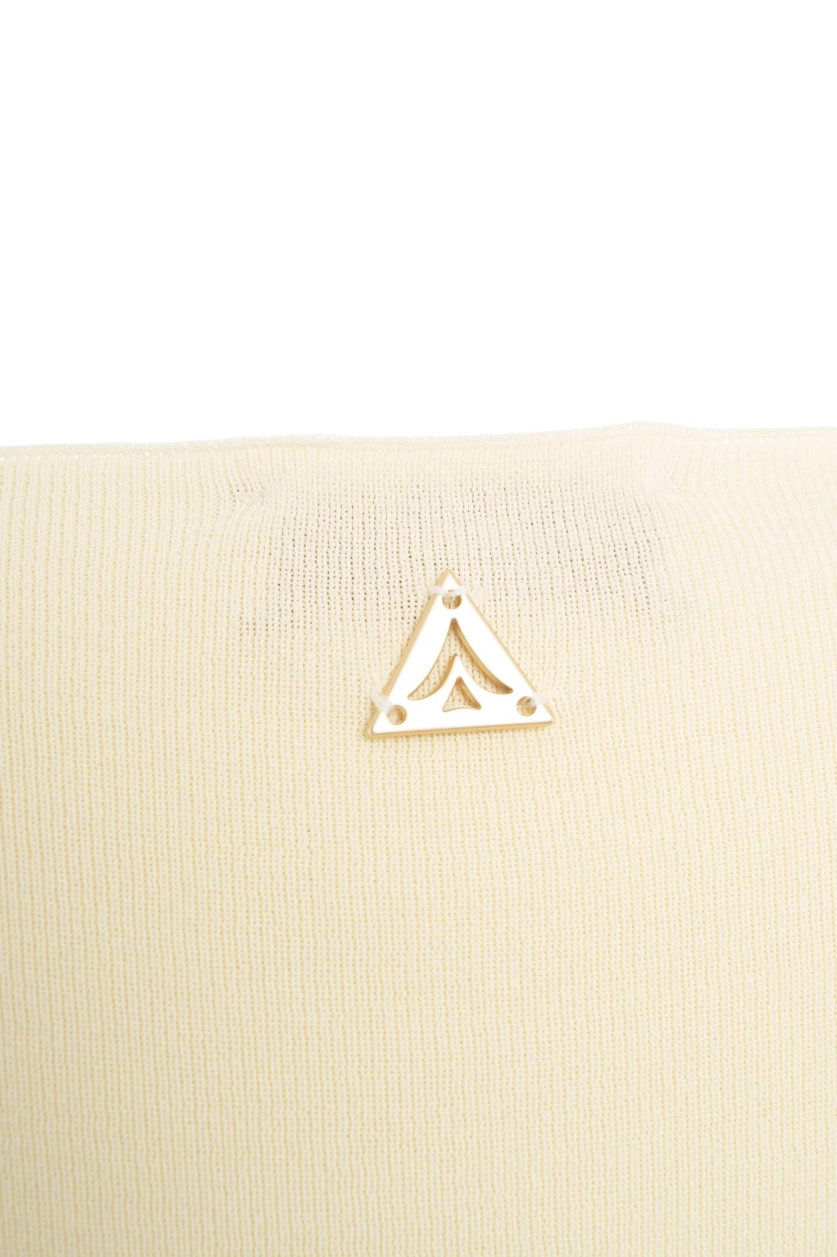 Knit top with square neckline Product Image