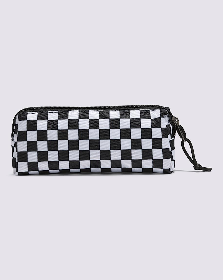 Old Skool Pencil Checkerboard Pouch Bag in Black / White| Vans US Product Image
