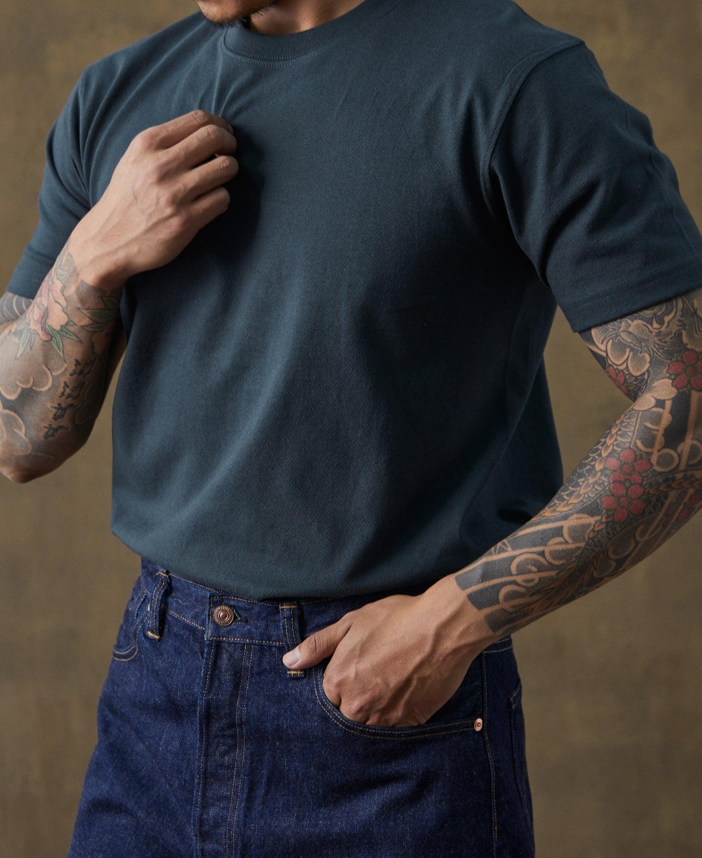 9 oz US Cotton Tubular T-Shirt - Vintage Black Product Image