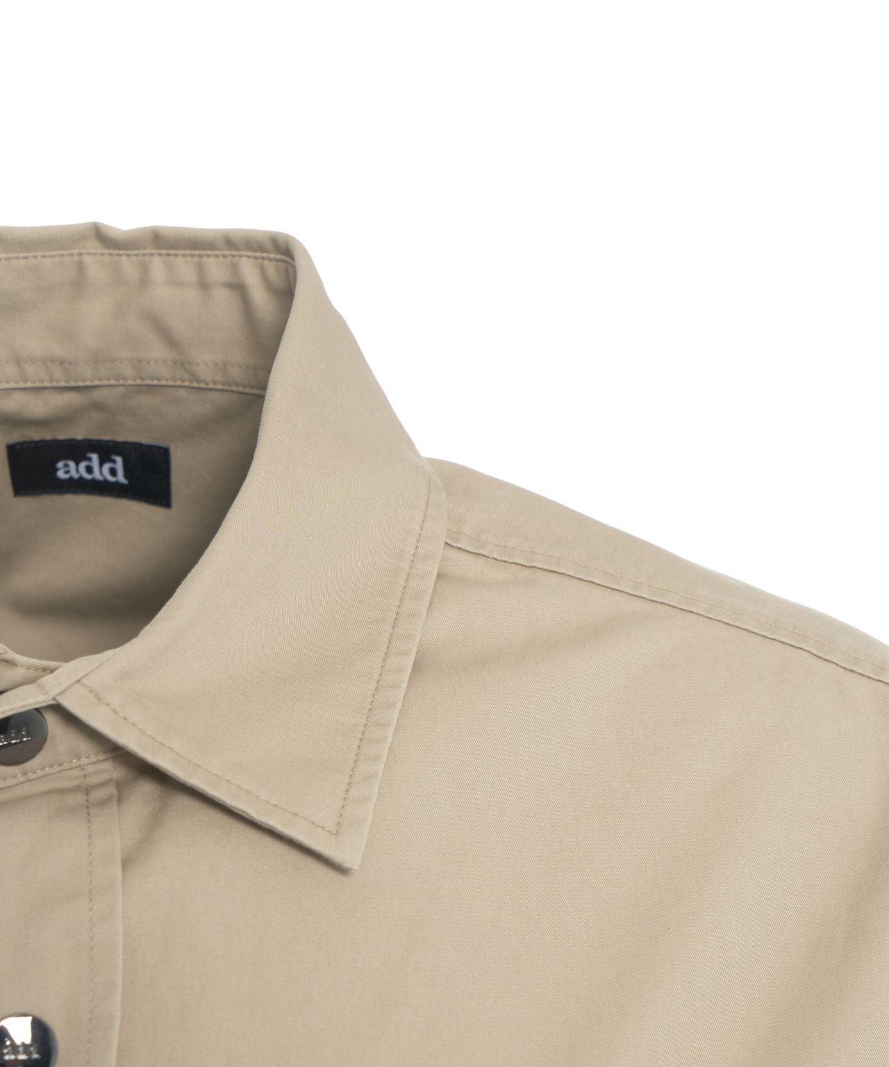 Gabardine overshirt Product Image