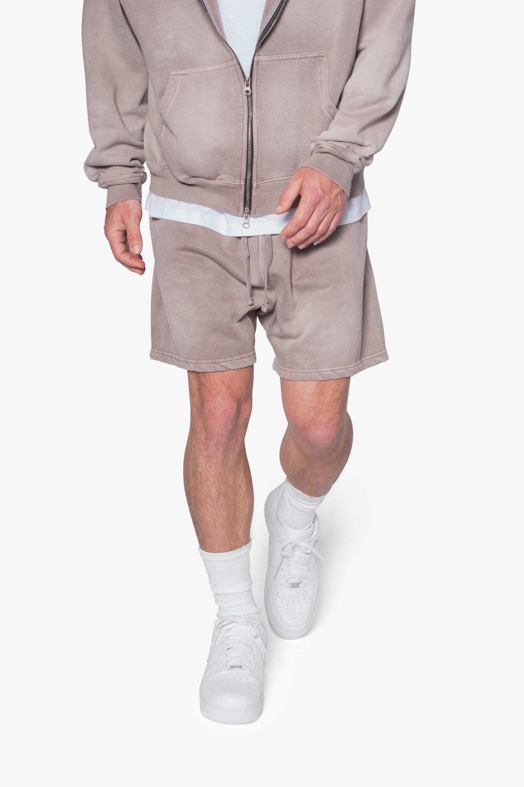Faded Every Day Sweatshorts - Washed Mauve Product Image