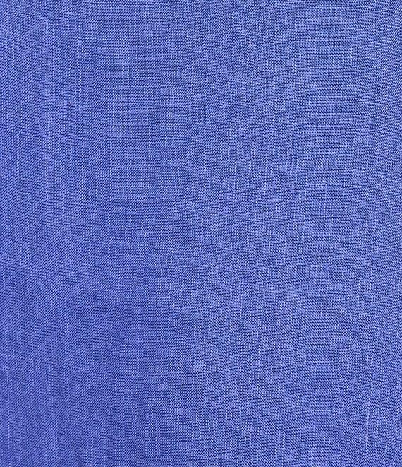 Bryn Walker Plus Resort Light Linen Round Neck 3/4 Sleeve Shirt Product Image