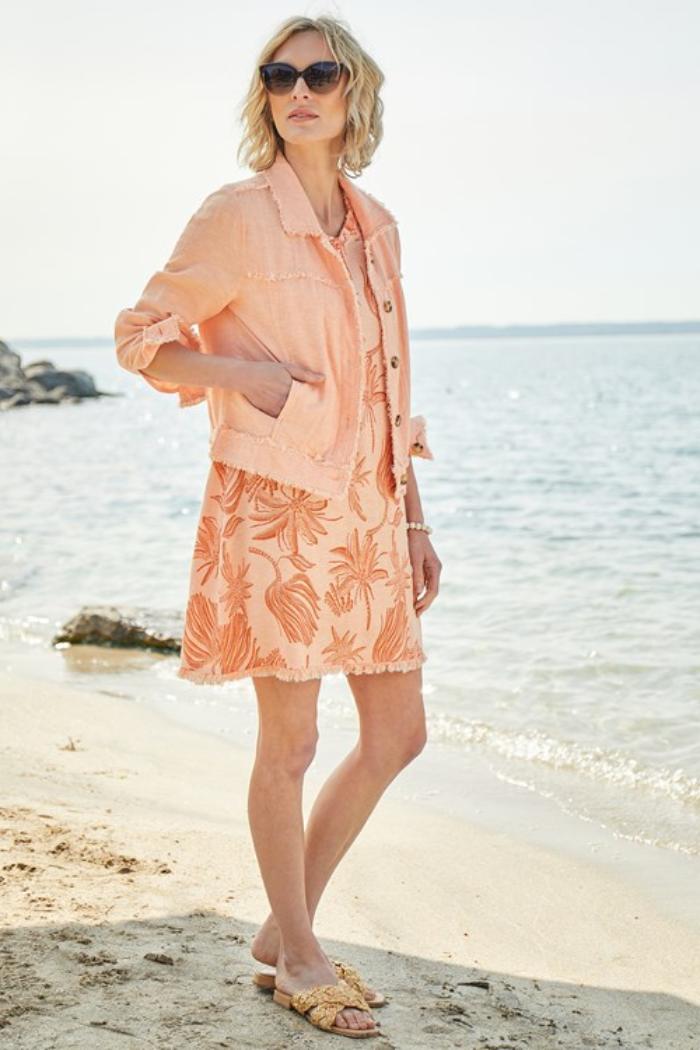 Jayla Linen Jacket Product Image