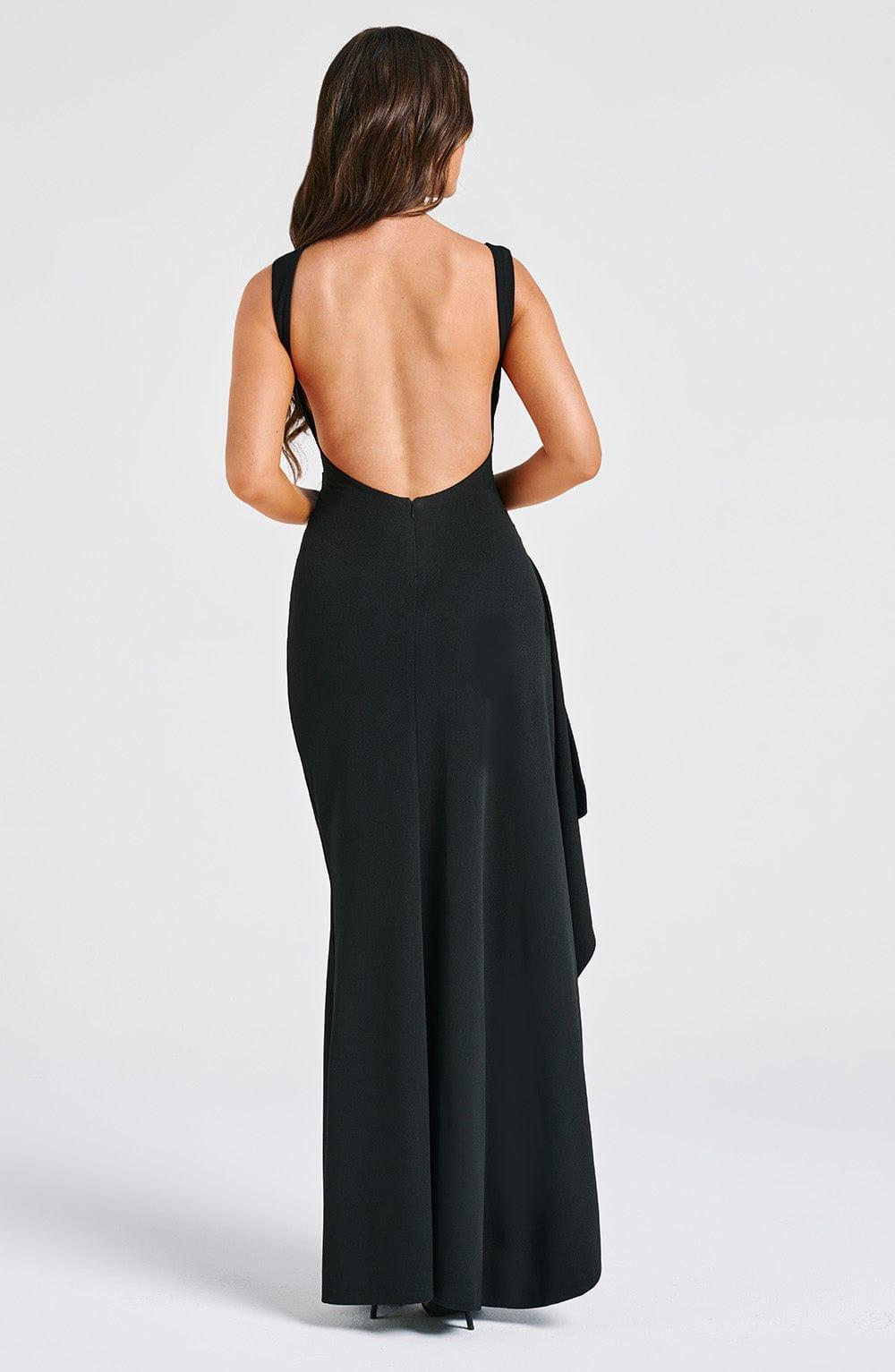 Pandora Maxi Dress - Black Product Image