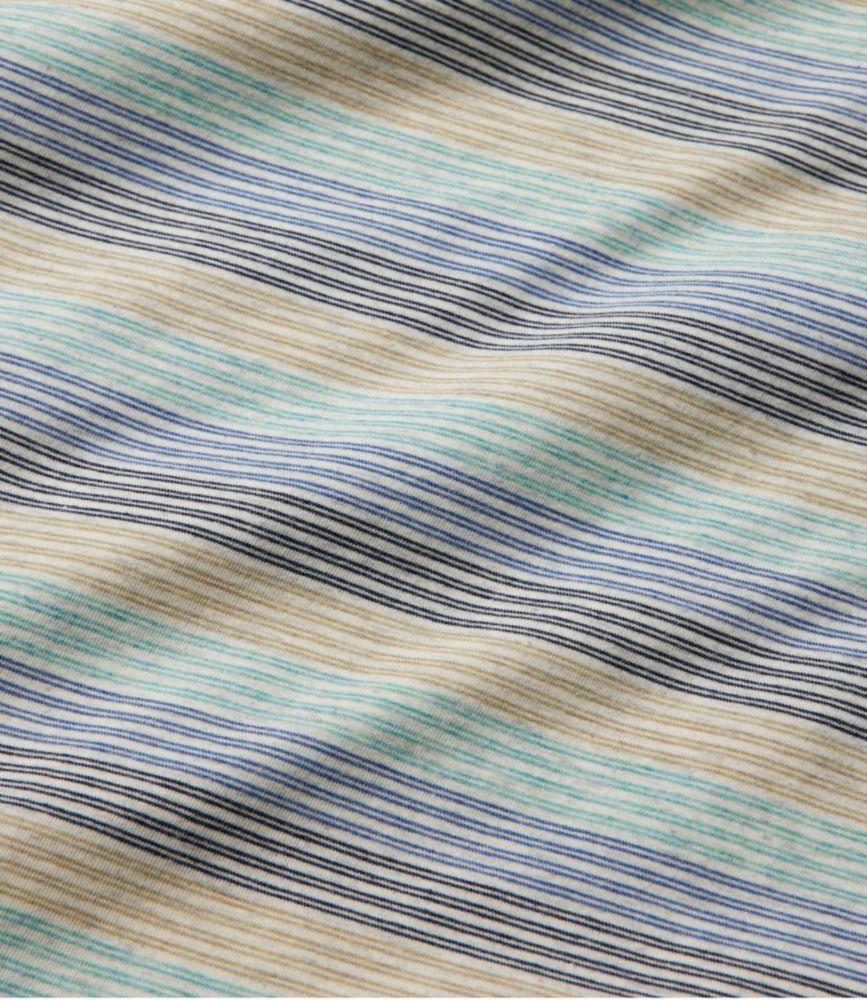 Men's Comfort Stretch Performance® Pima Polo, Short-Sleeve, Stripe Product Image