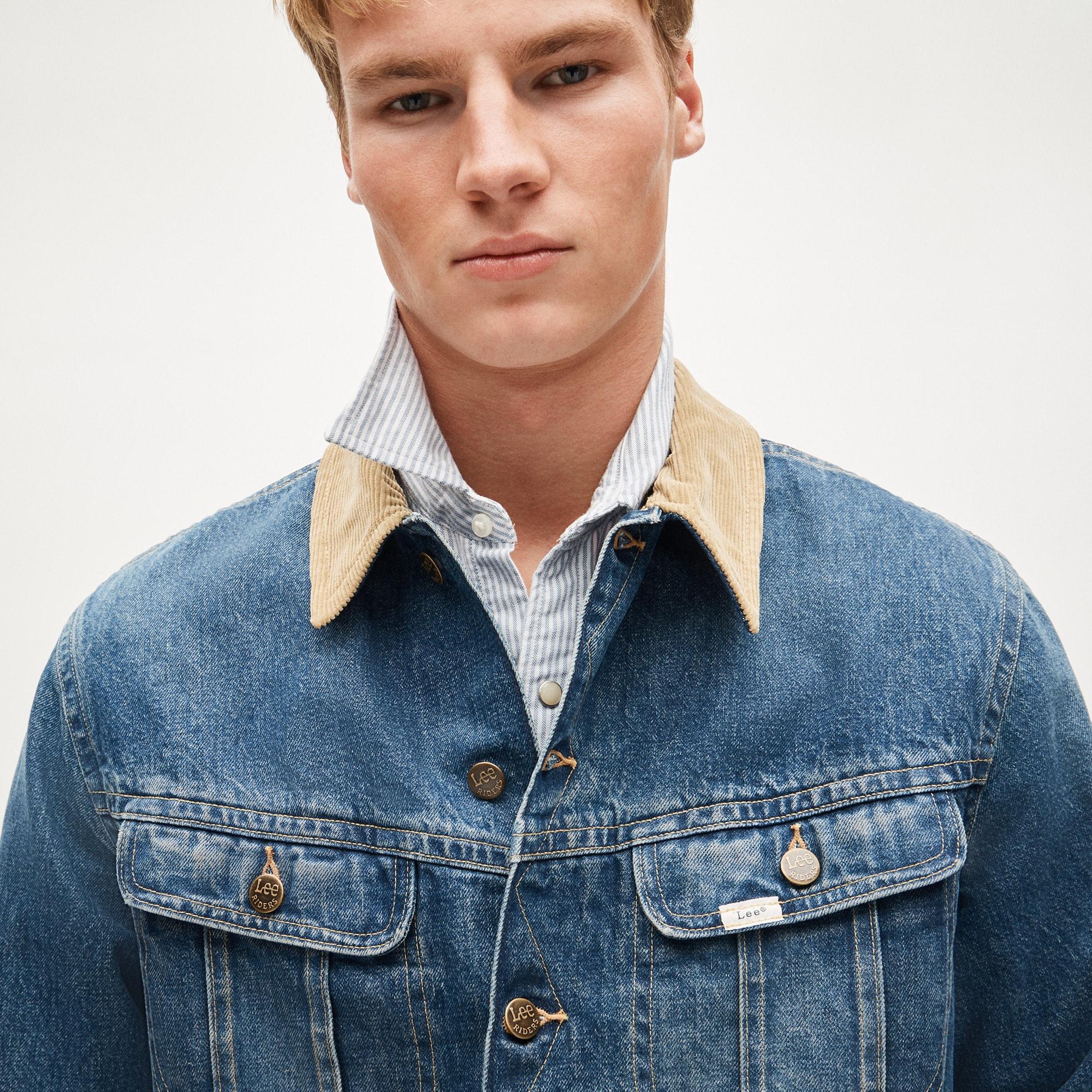 Men's Lee® X J.Crew Storm Rider® denim jacket Product Image