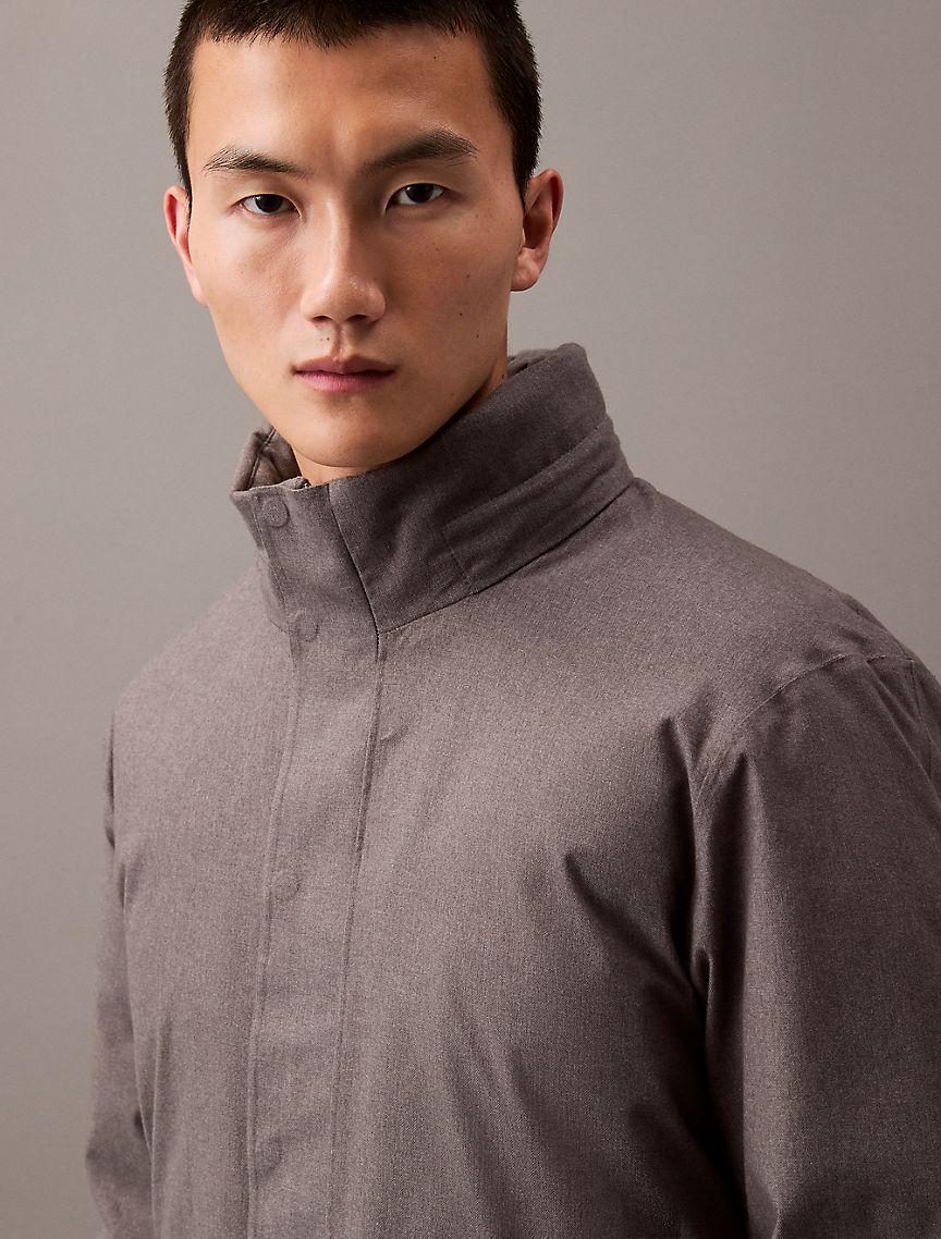 Melange Tech Puffer Jacket Product Image