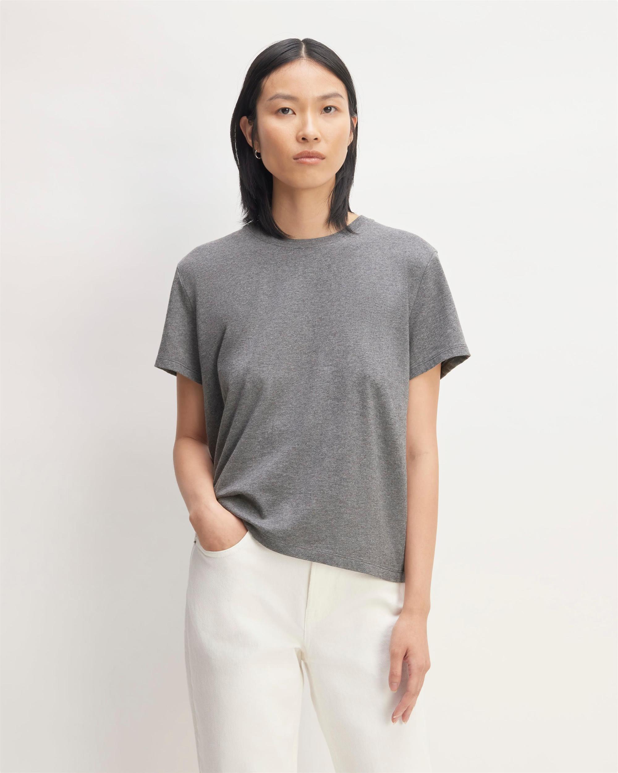 Womens Box-Cut T-Shirt in Essential Cotton by Everlane Product Image
