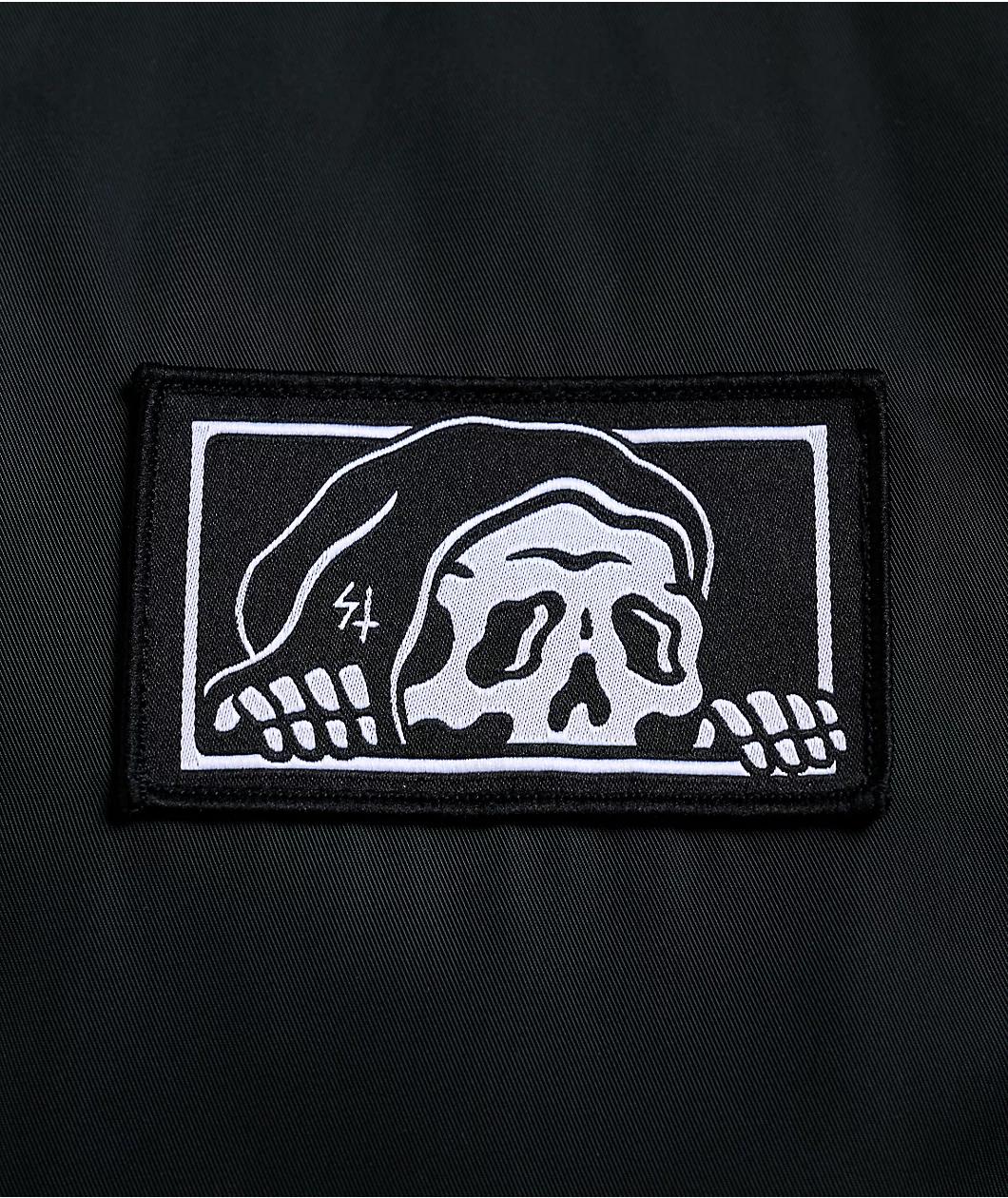 Lurking Class by Sketchy Tank Box Lurker Black Varsity Jacket Product Image
