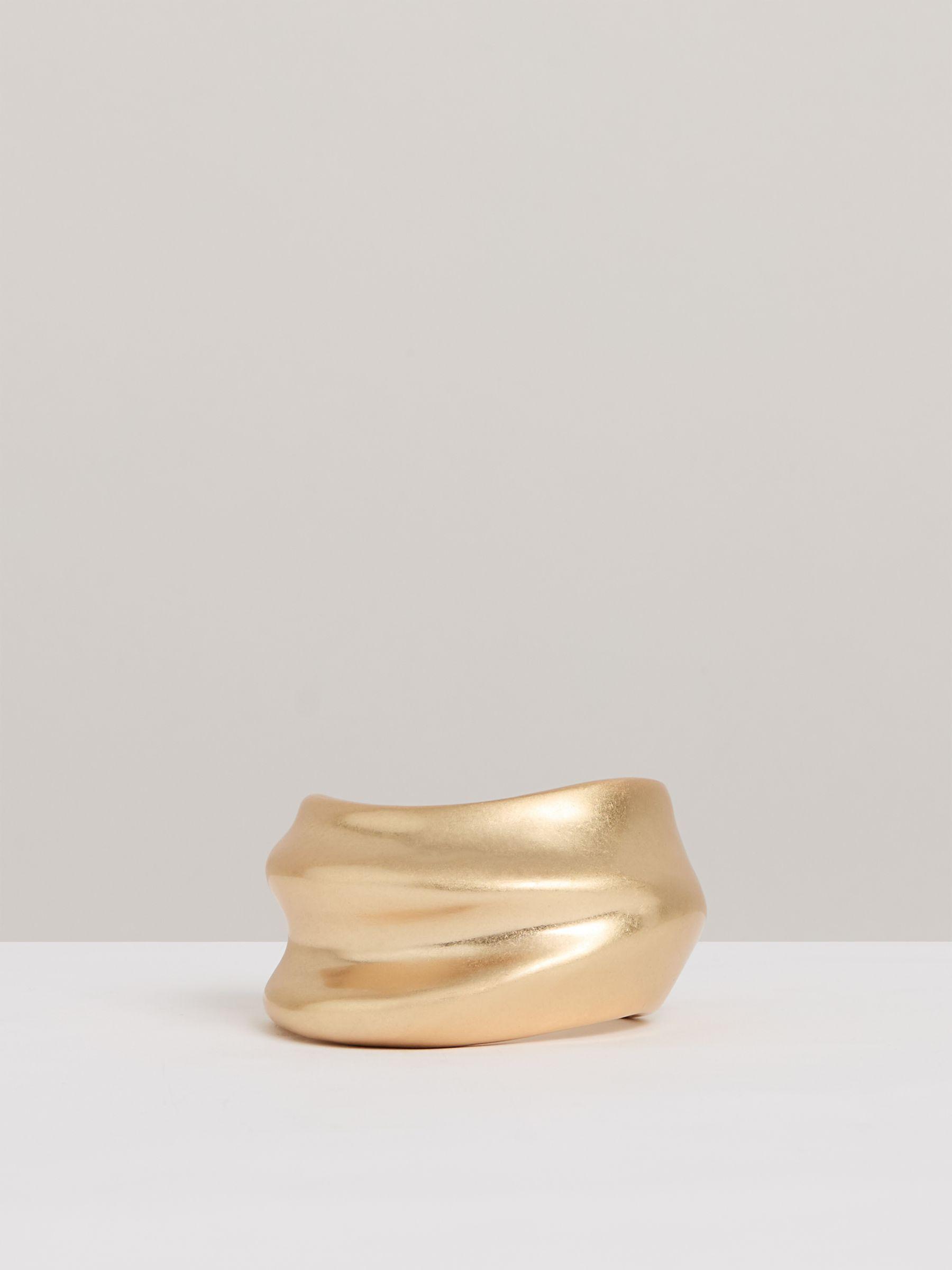 Sculptural Cuff in Gold Tone Product Image