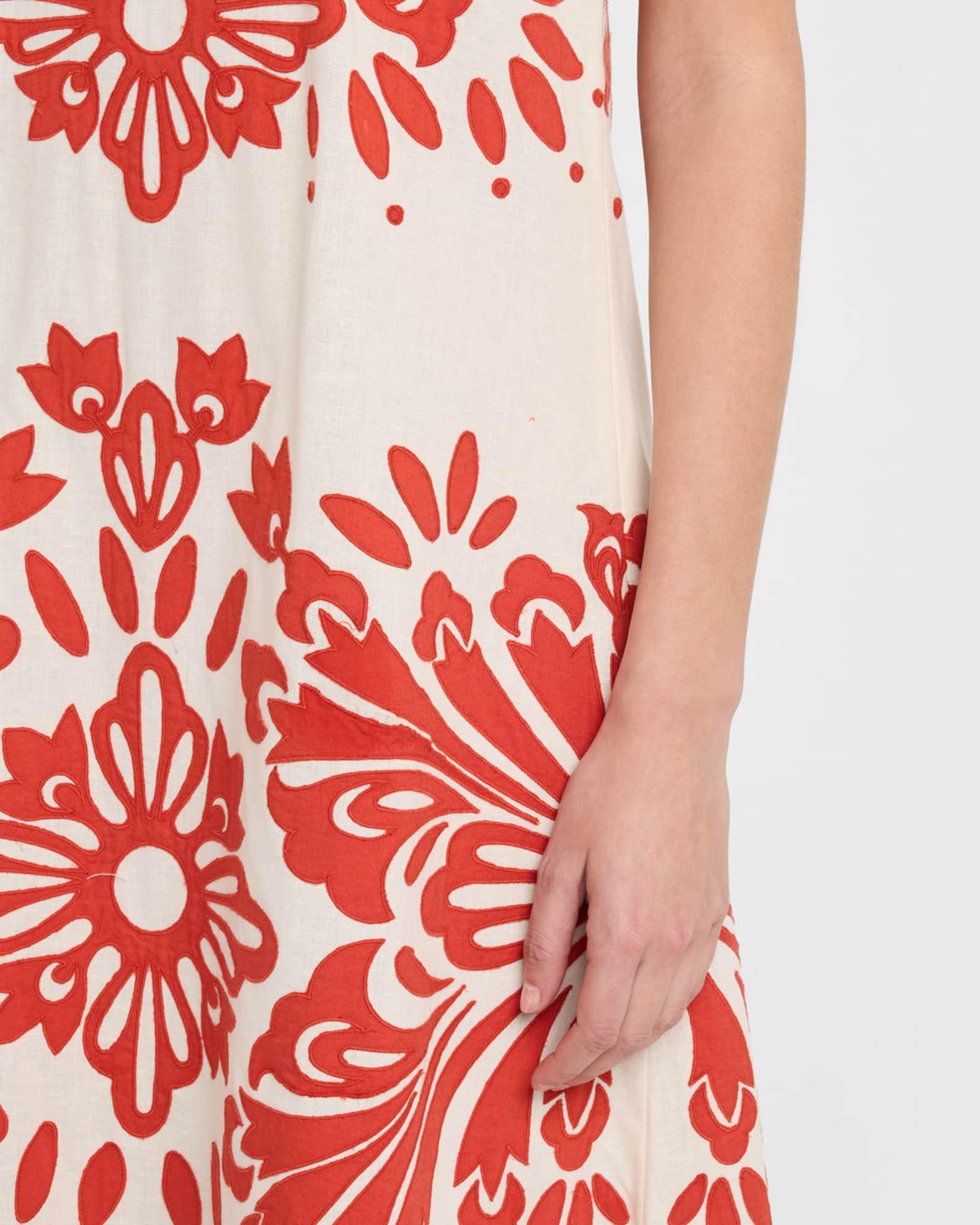 Liliana Sleeveless Appliqué Dress Product Image