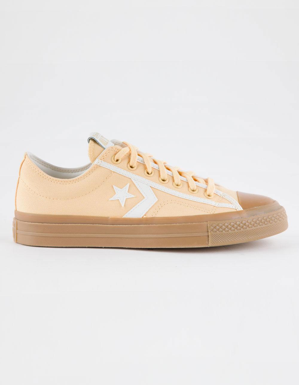 CONVERSE Star Player 76 Low Top Shoes - LT YELLOW Product Image