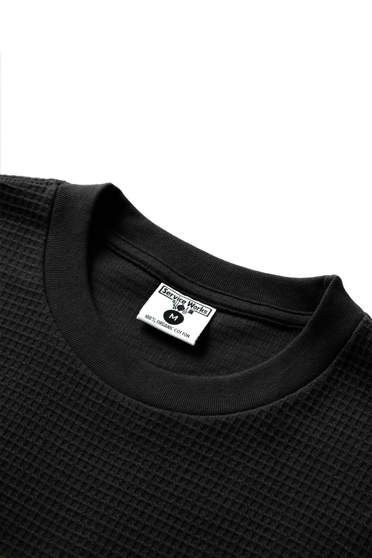 Service Works - Waffle Pocket Tee - Black Product Image
