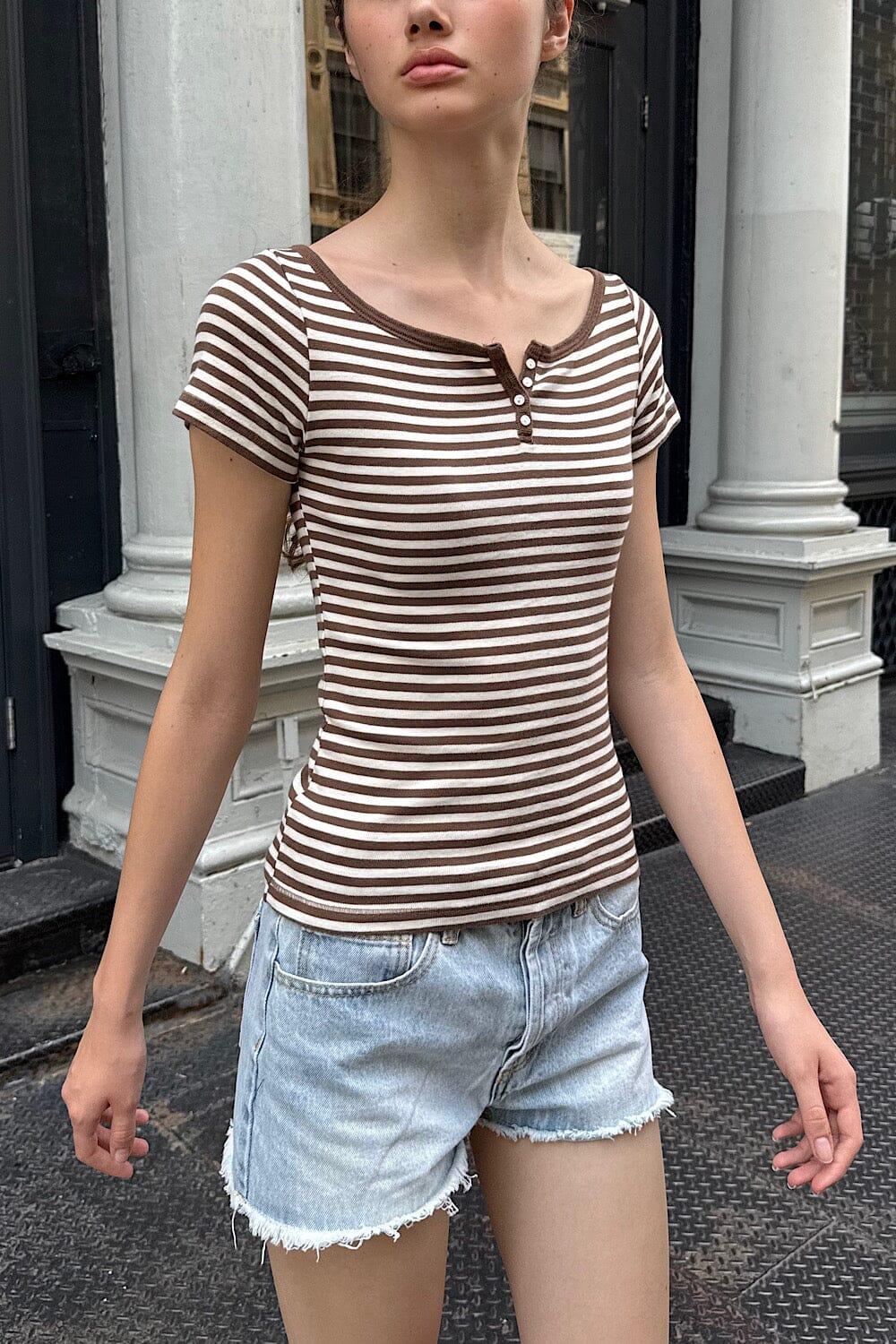 Zelly Striped Top Product Image
