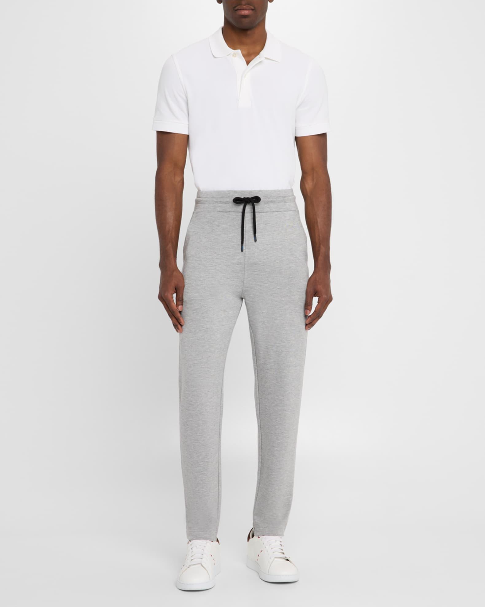 Men's Heathered Drawstring Sweatpants Product Image