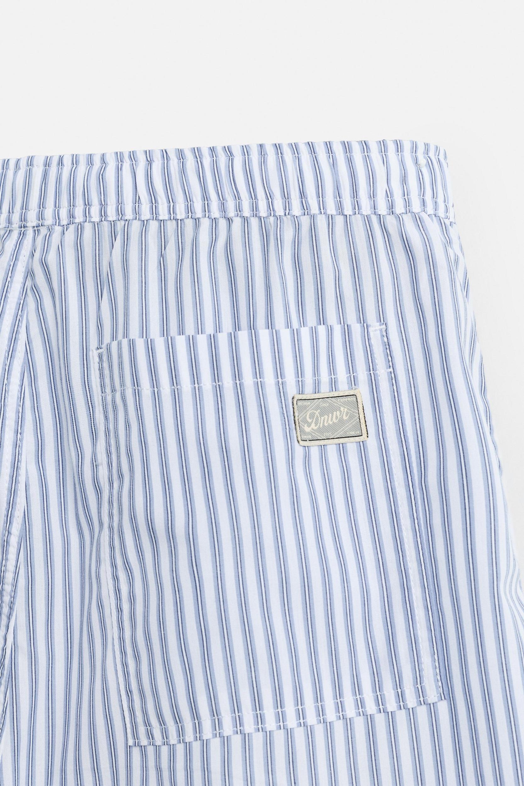 STRIPED RELAXED FIT SHORTS Product Image