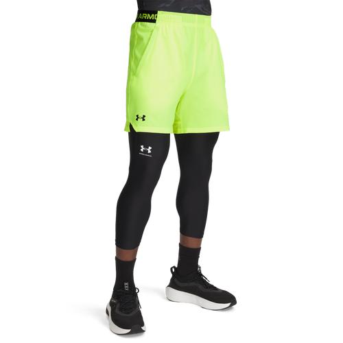 Under Armour Mens Under Armour Vanish Woven 6 Shorts - Mens Stream/Black Product Image