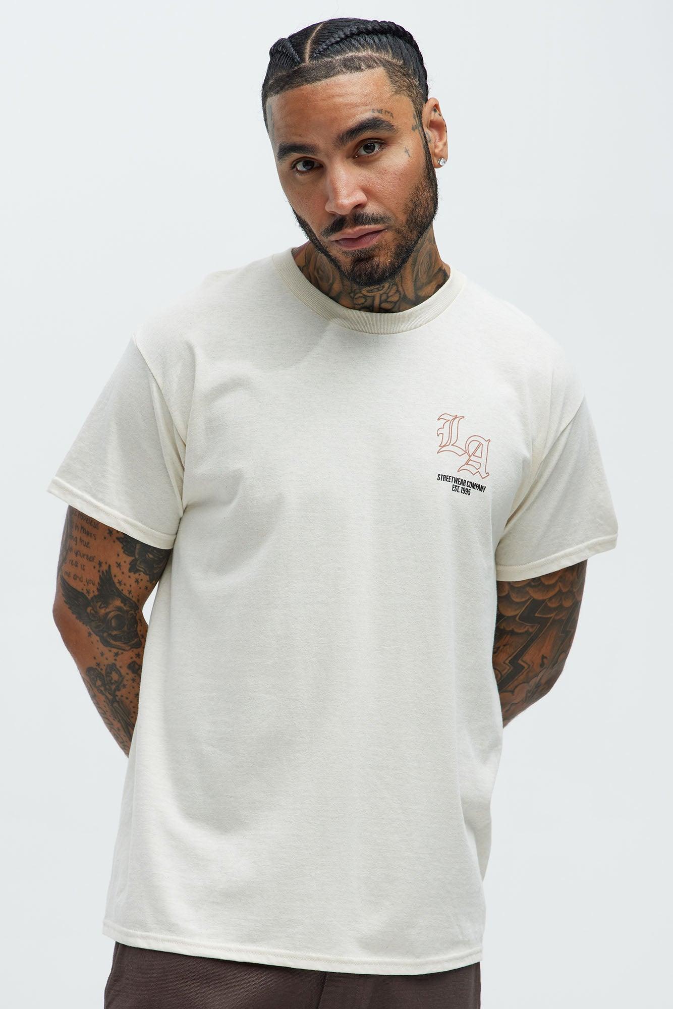 LA Dream Short Sleeve Tee - Natural/Combo Product Image