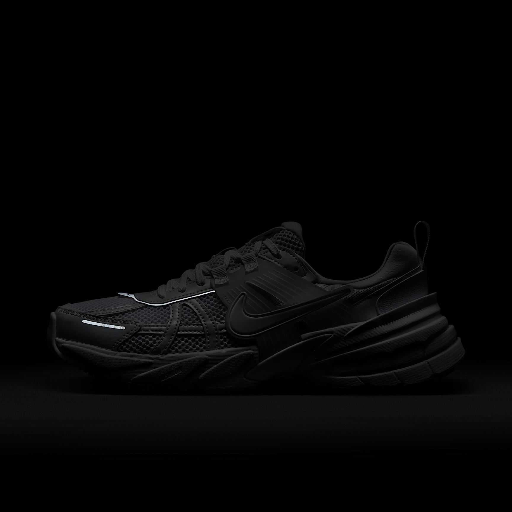 Nike Womens V2K Run Shoes with Reflective Accents | FD0736-113 Product Image