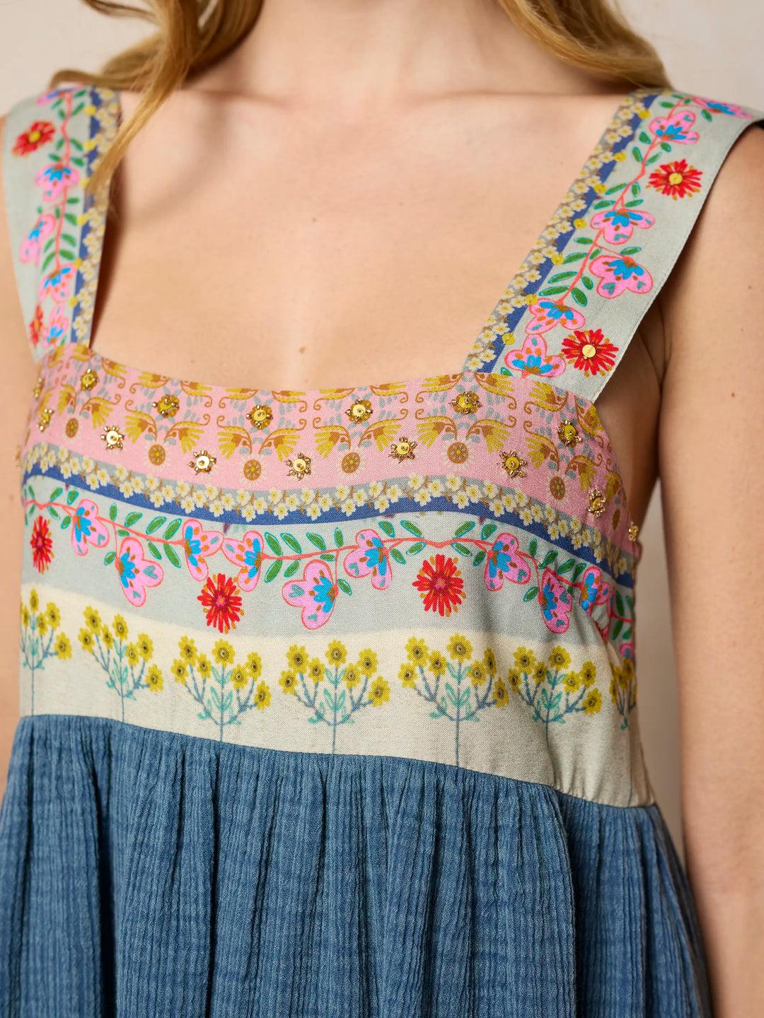 Tricia Embellished Maxi Dress Product Image