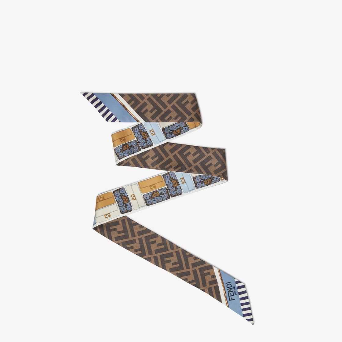 WrappyMulticolor silk bandeau Product Image