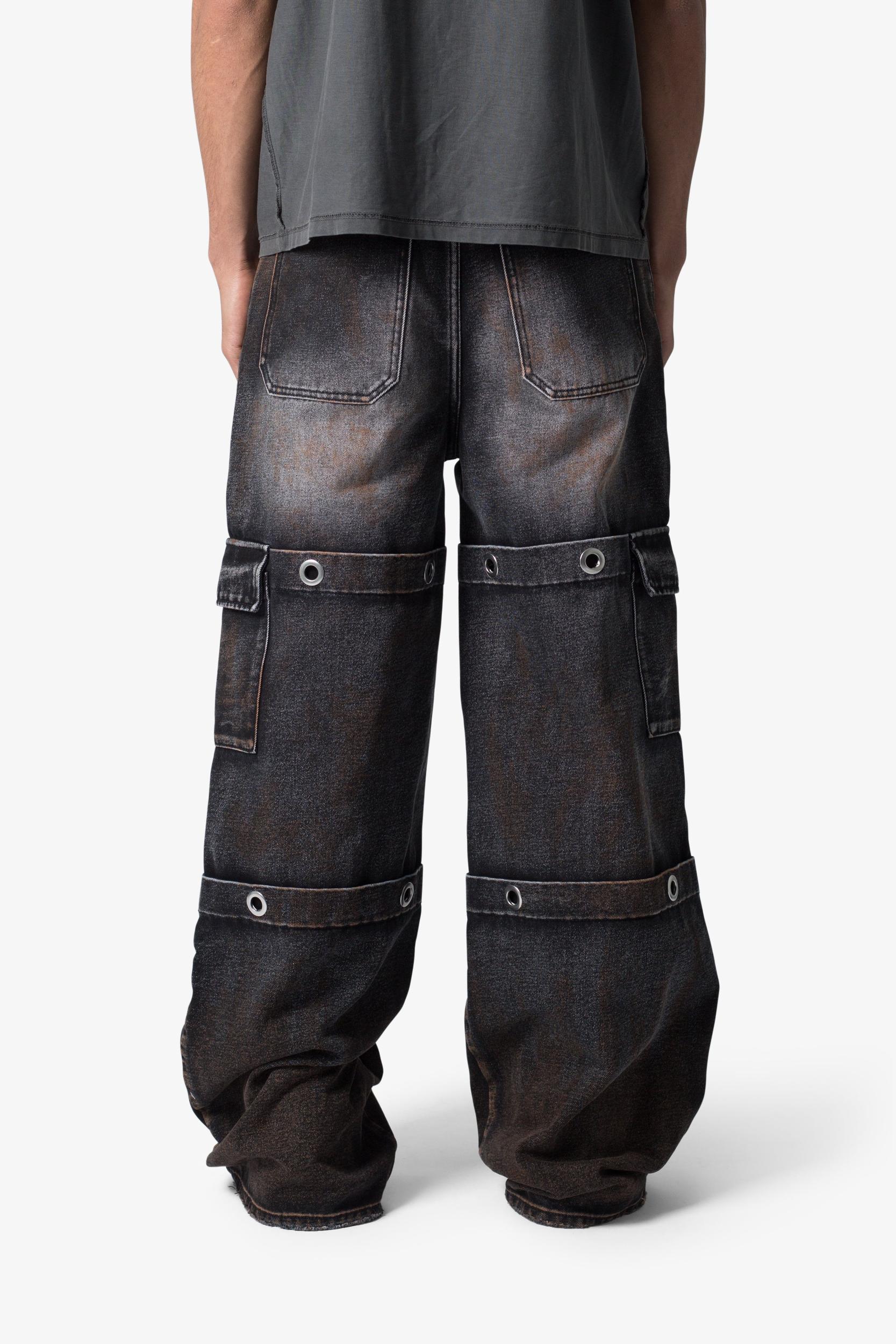 Void Baggy Ring Denim - Washed Black Product Image
