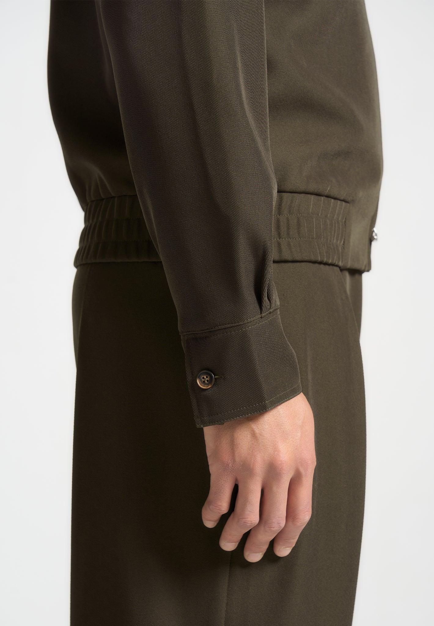 Twill Tailored Jacket - Khaki Male Product Image