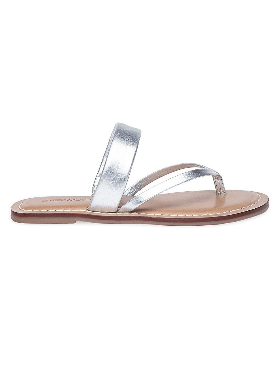 Womens Leia Leather Thong Sandals Product Image