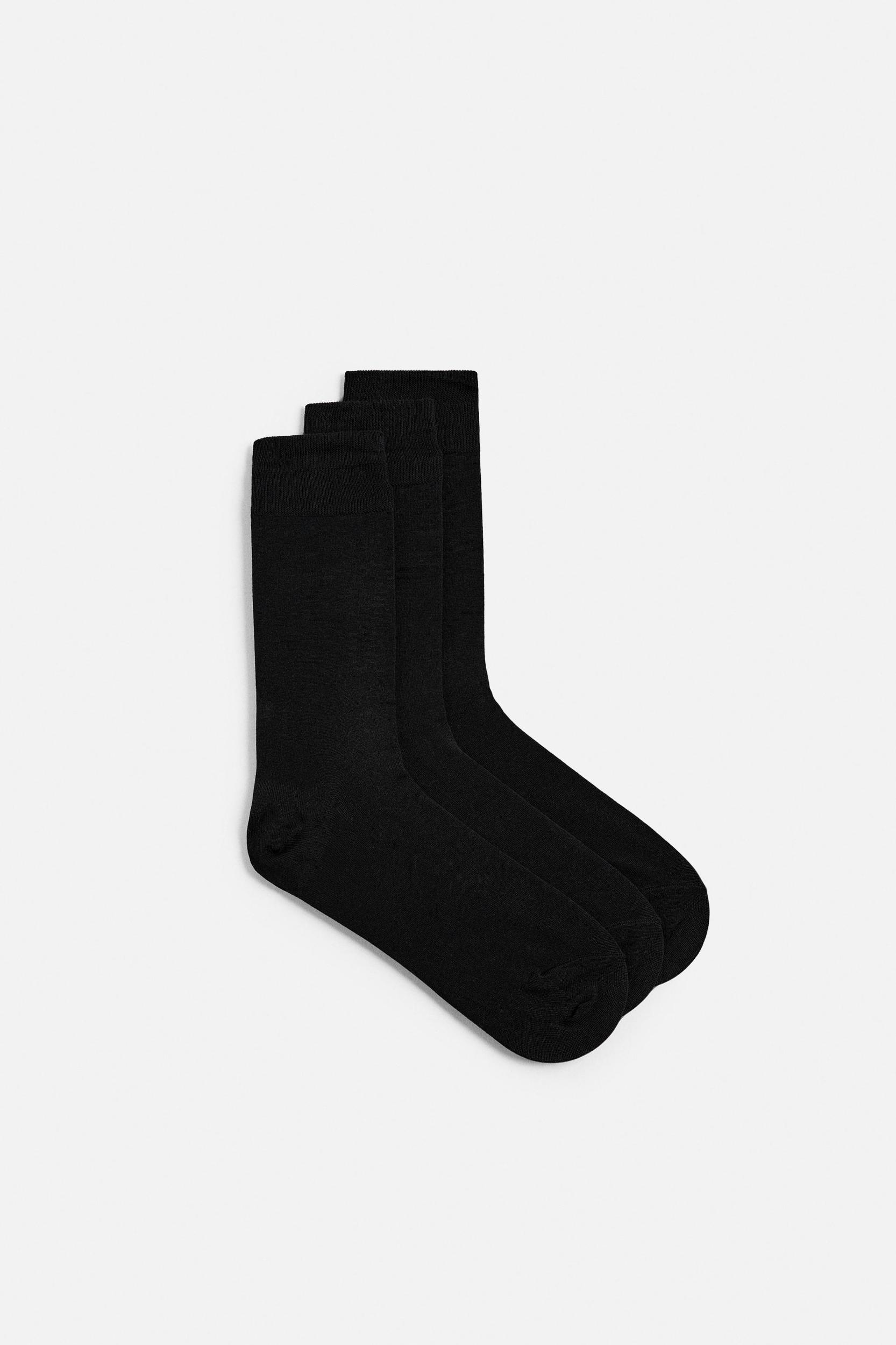 3 PACK OF MERCERIZED SOCKS Product Image
