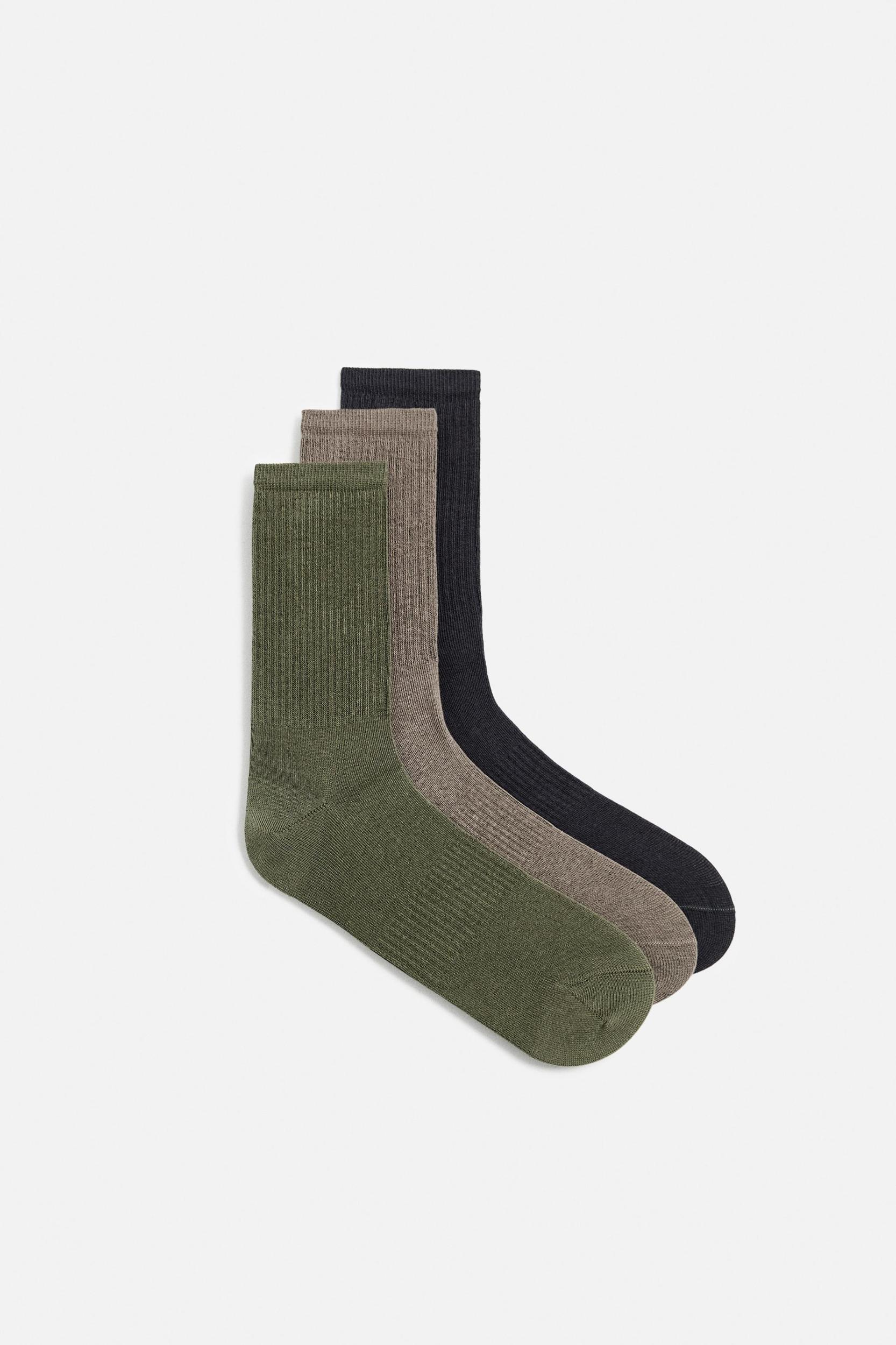 3-PACK OF RIB SOCKS Product Image