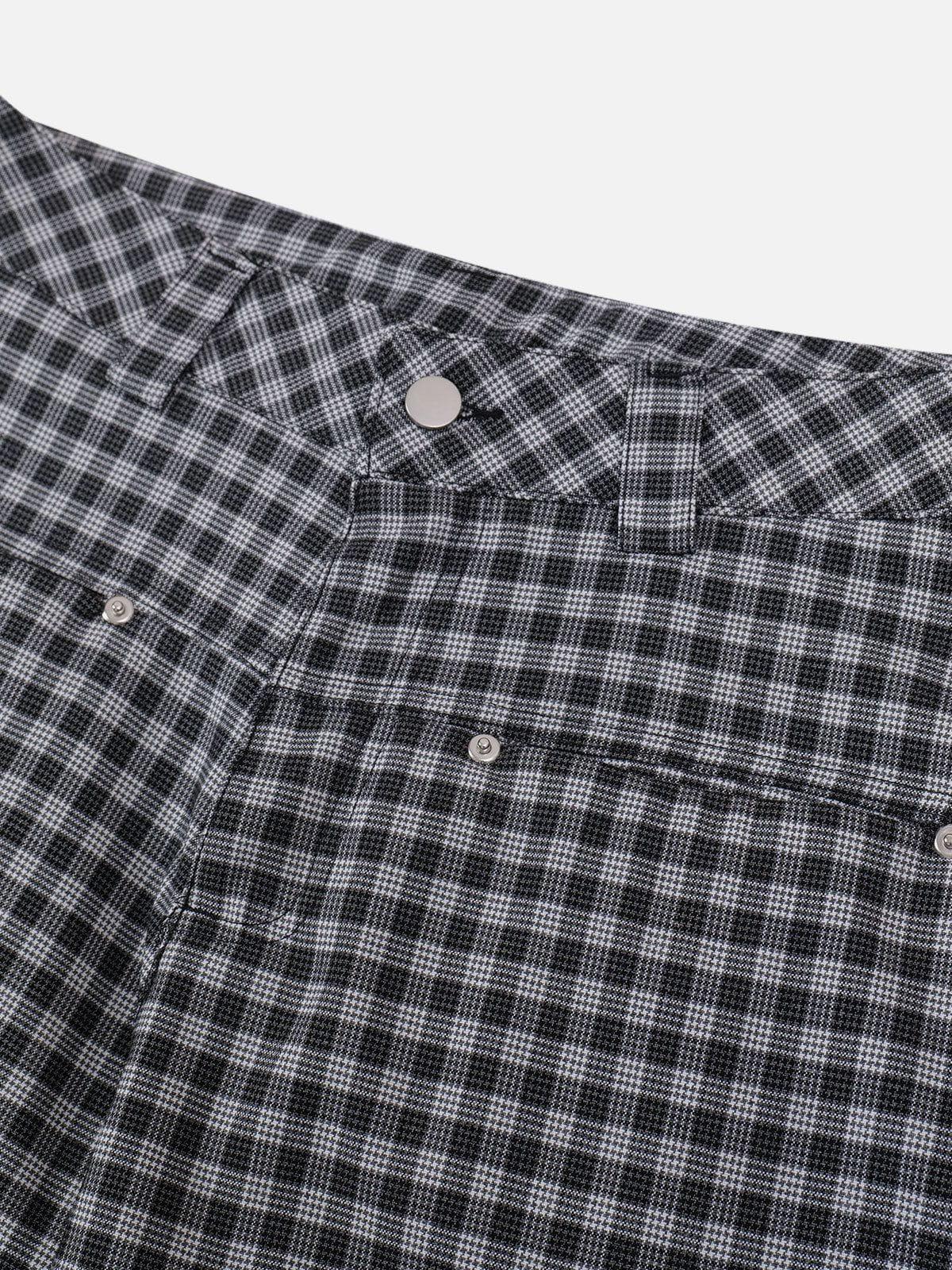 Aelfric Eden Plaid Baggy Pants Product Image