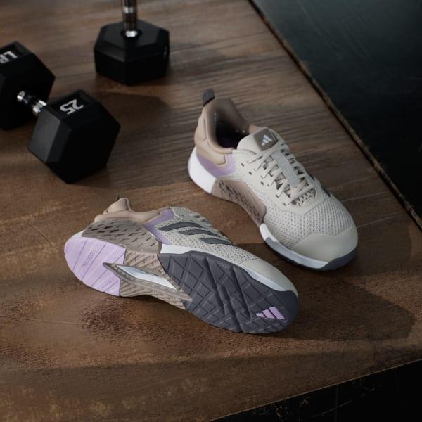 adidas Dropset 3 Training Shoes Beige 7 Womens Product Image