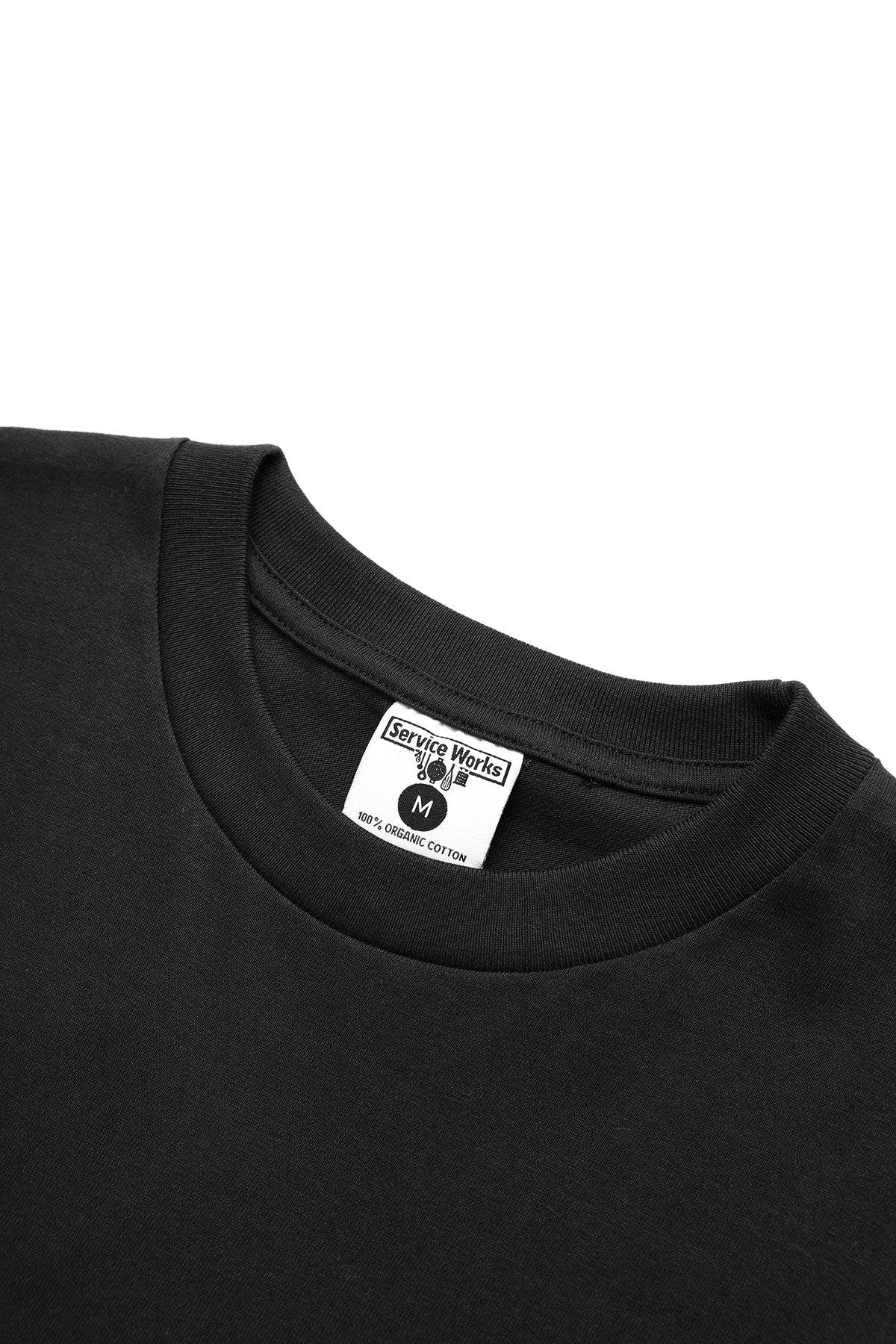 Service Works - Scribble Logo Tee - Black Product Image