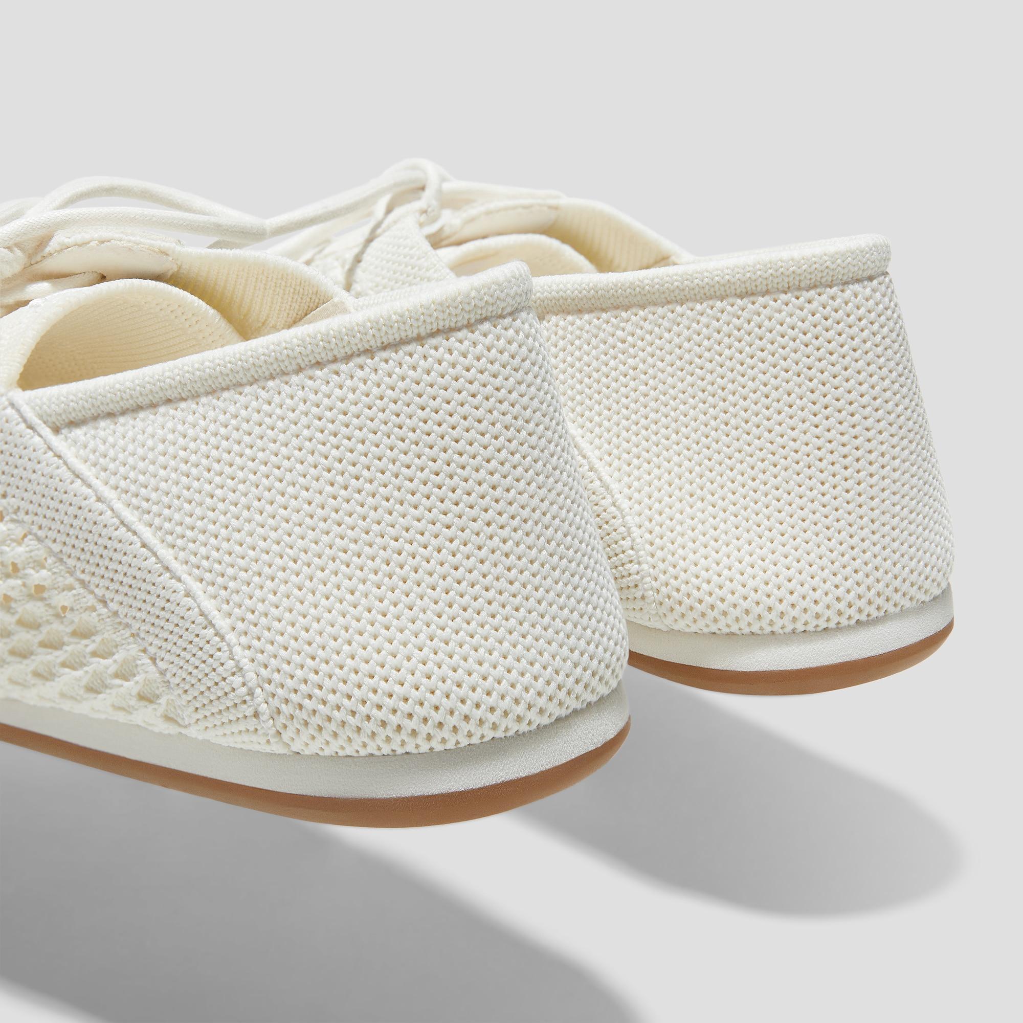 Round-Toe Lace-Up Mesh Sneakers (Yara) Product Image