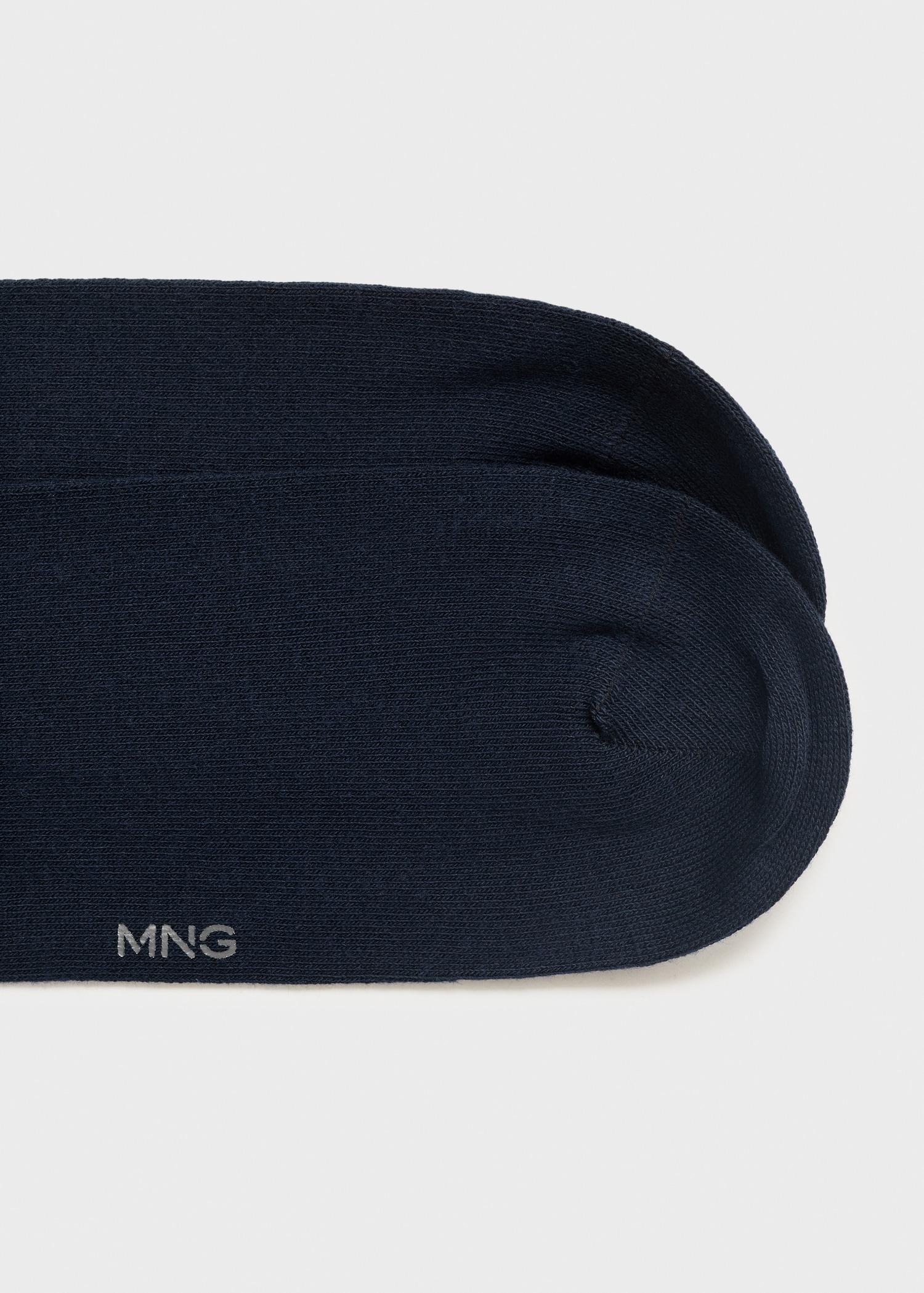 Pack of 3 cotton socks - Men | MANGO USA Product Image