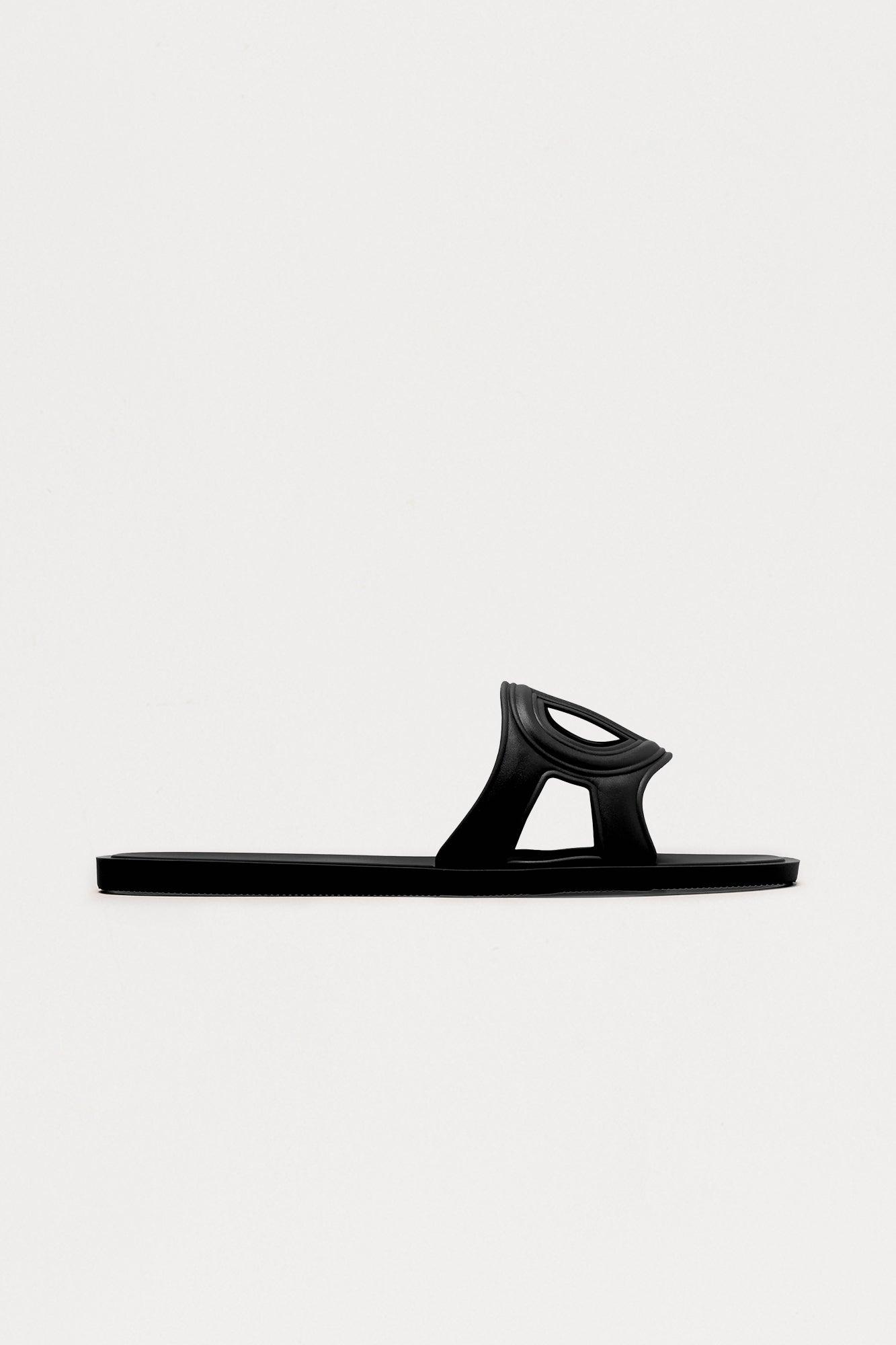 Shawn Slip On Sandals - White Female Product Image