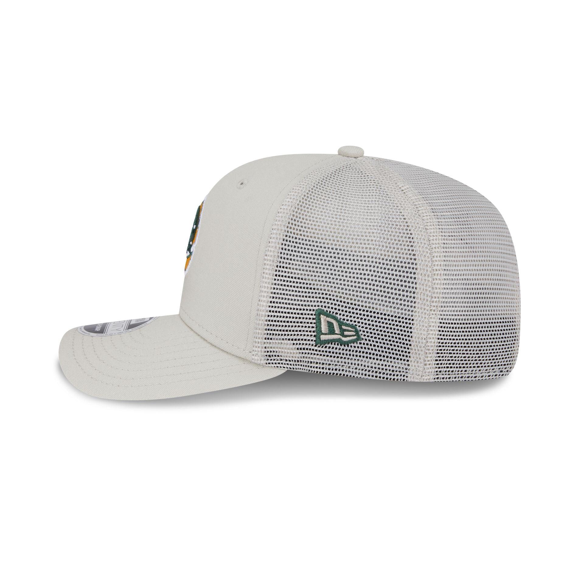 Green Bay Packers Canvas 9SEVENTY Trucker Hat Male Product Image