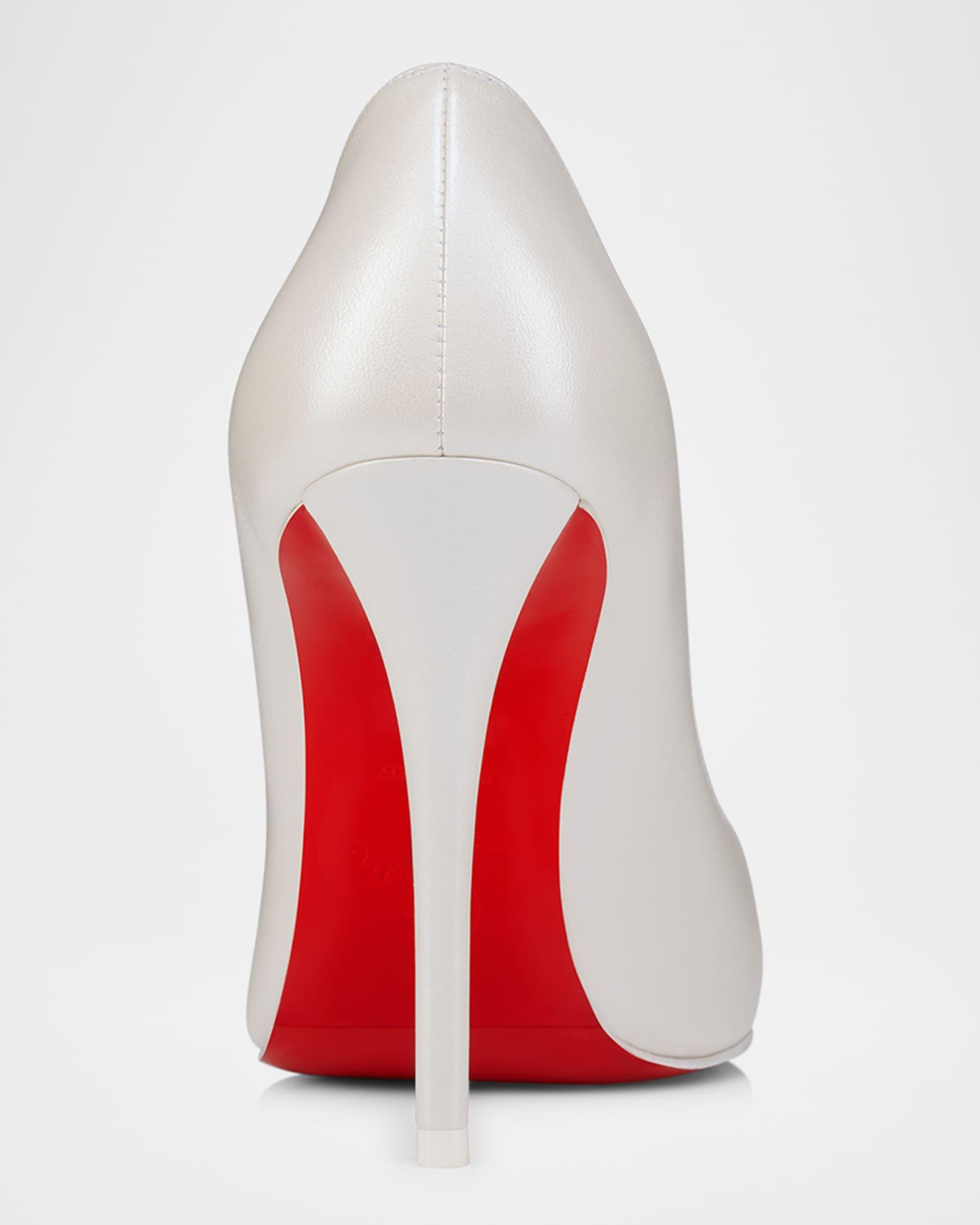 Miss Z Leather Red Sole Pumps Product Image