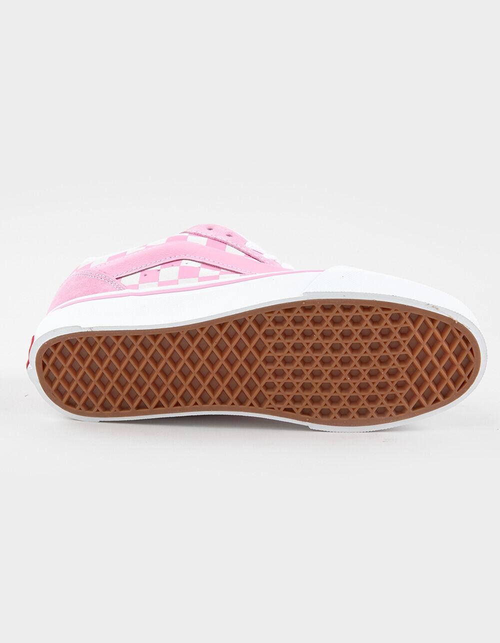 VANS Knu Skool Womens Shoes - PINK Product Image