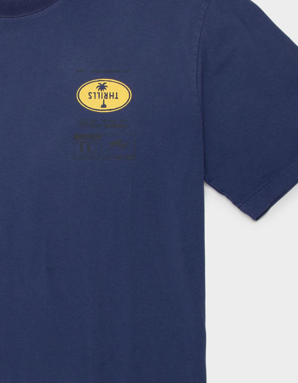 THRILLS Society Mens Tee - BLUE Product Image
