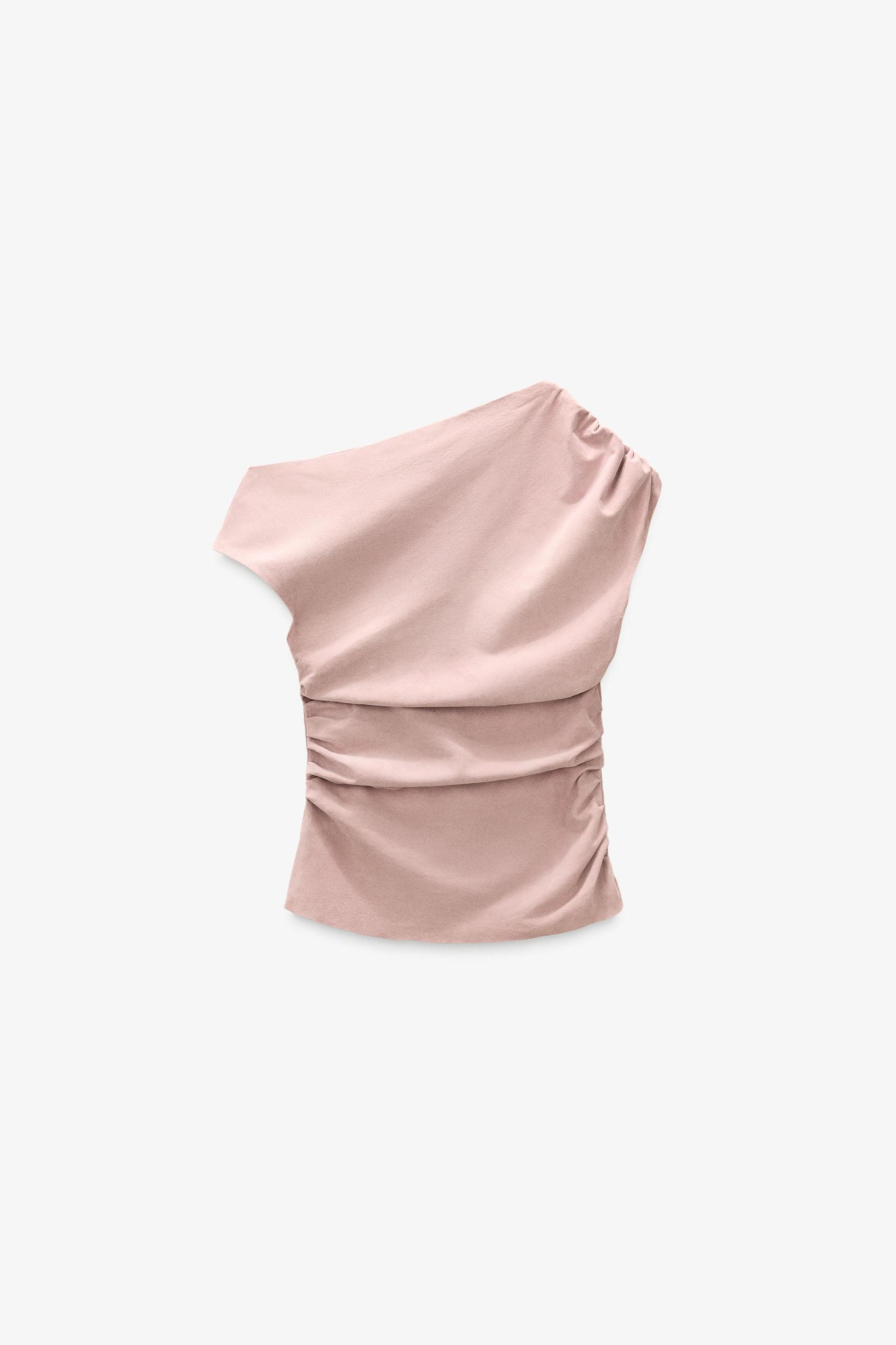 LIMITED EDITION DRAPED SUEDE TOP Product Image