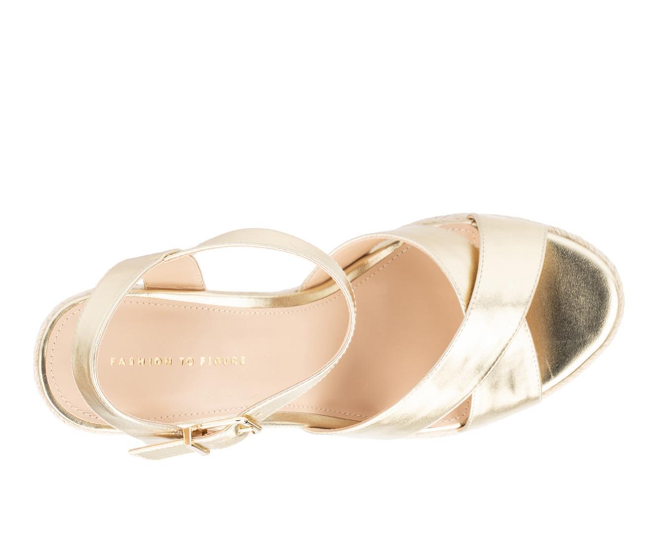 Women's Fashion to Figure Irene Wide Width Wedges Product Image