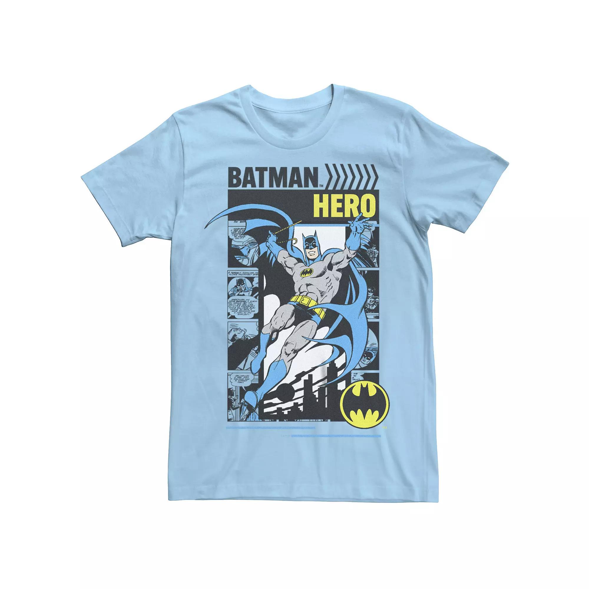 Men's Batman Hero Cover Graphic Tee,  Product Image