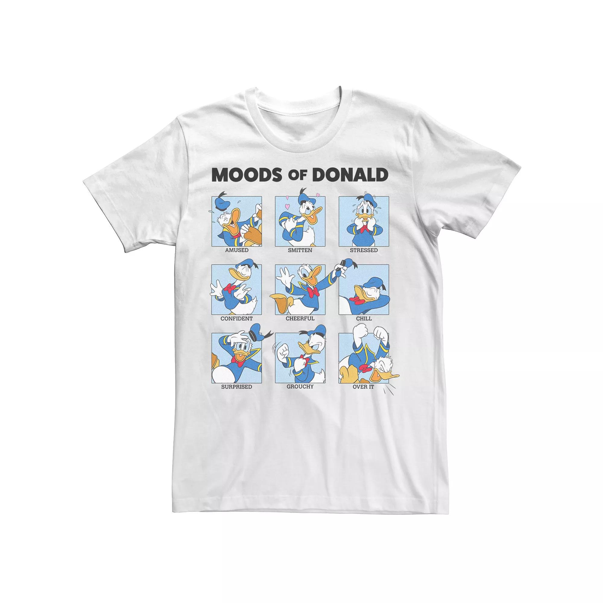 Disney's Mickey & Friends Donald Duck Men's Moods Box Up Tee,  Product Image