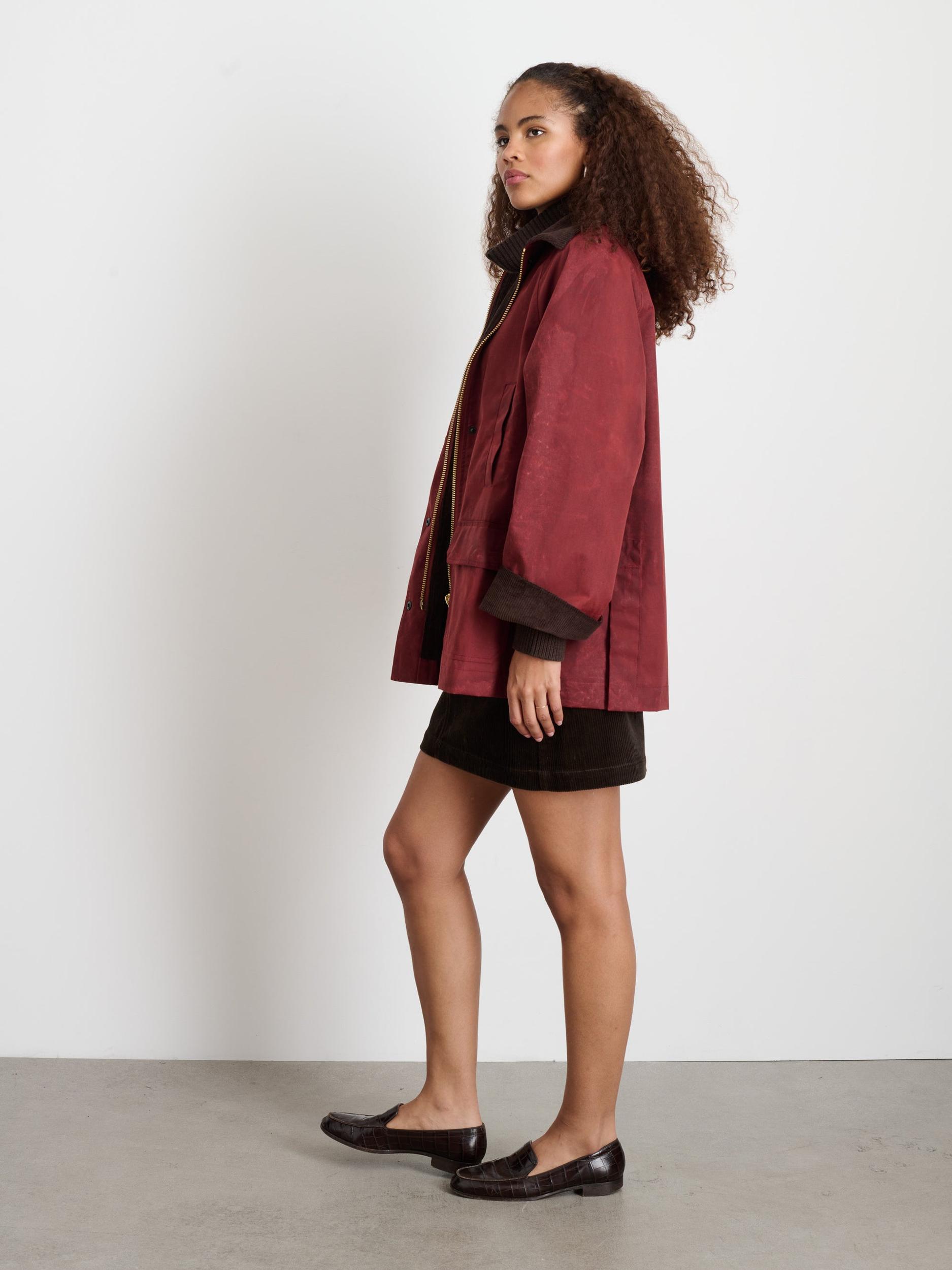 Chiltern Street Jacket In Waxed Cotton Product Image