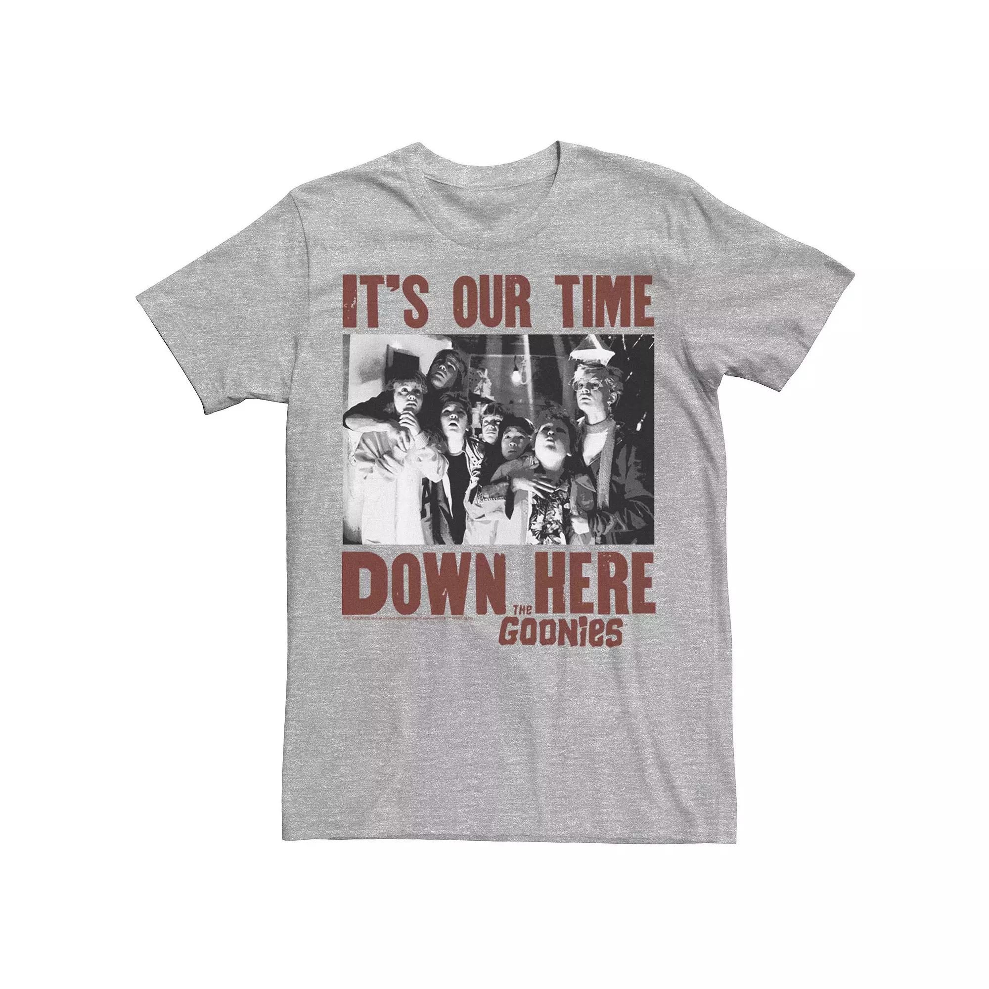 Men's The Goonies It's Our Time Down Here Text Tee,  Product Image